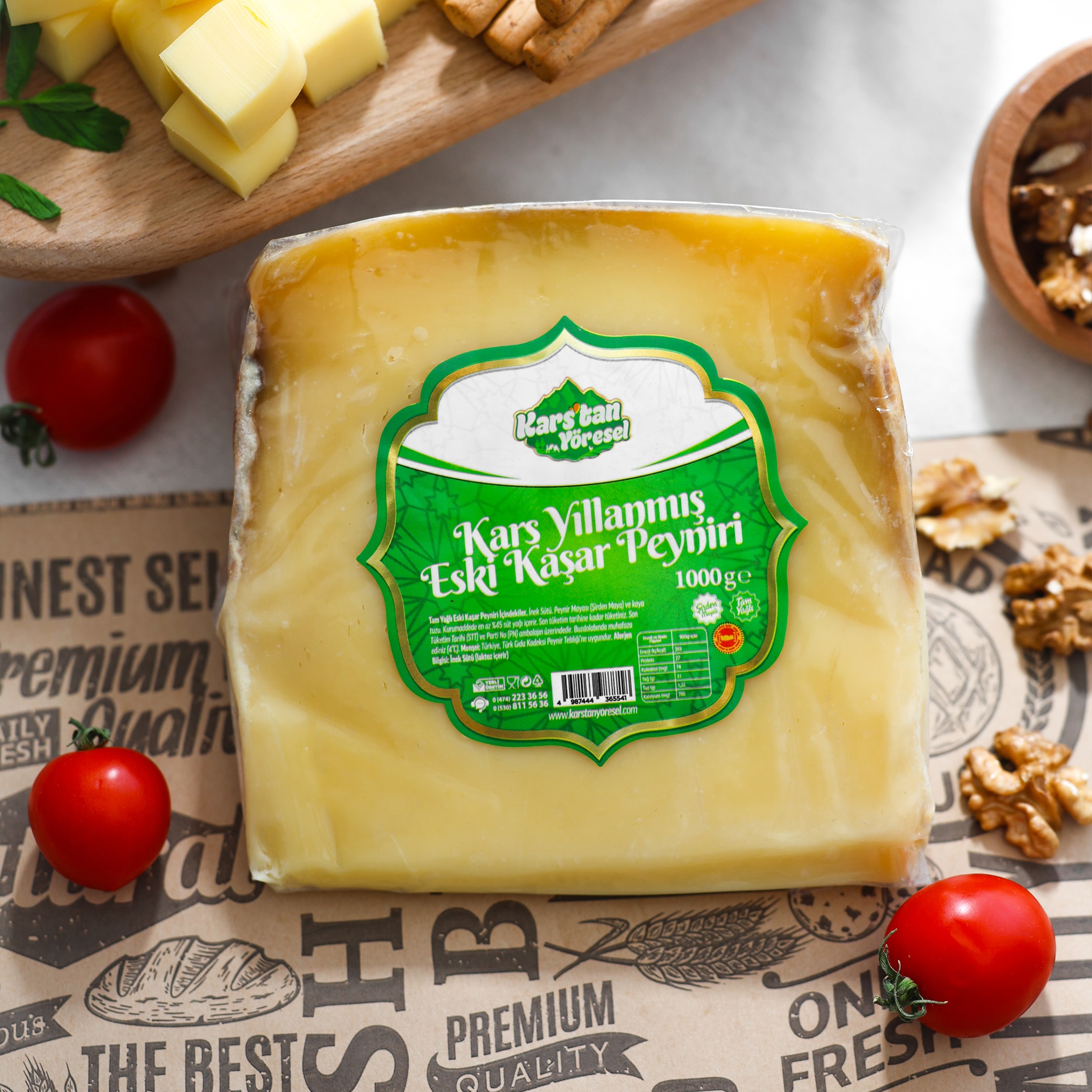Kars Yıllanmış Eski Kaşar - 1KG