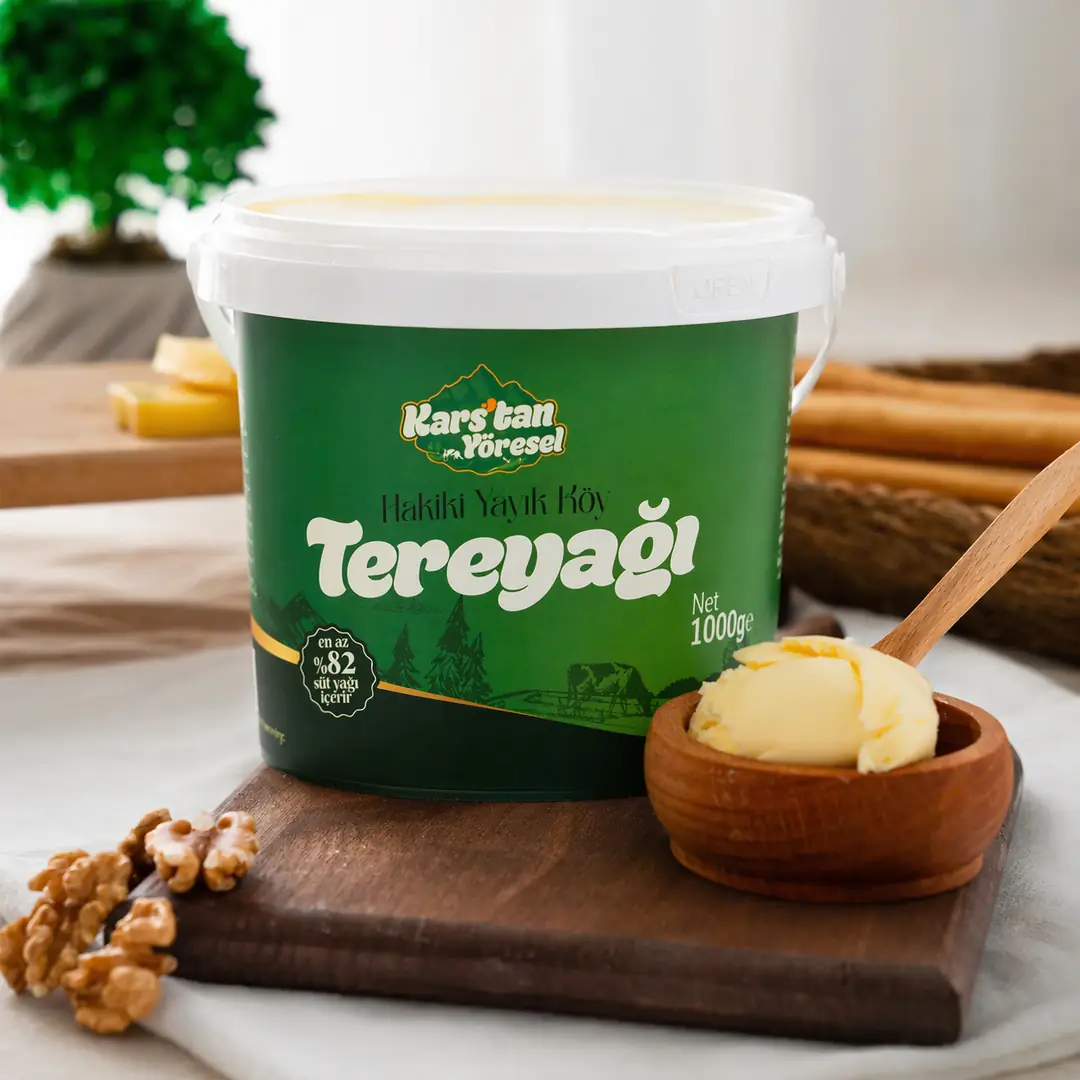 Kars Hakiki Yayık Köy Tereyağı 1KG