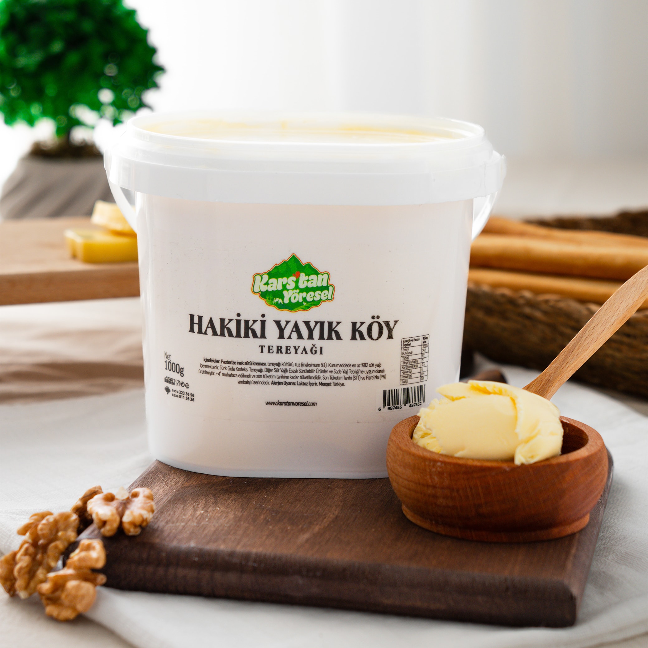 Kars Hakiki Yayık Köy Tereyağı - 1KG