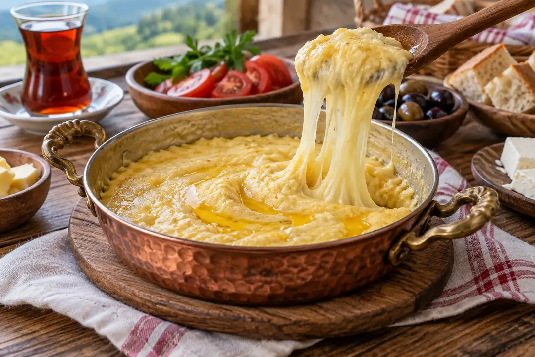 Kuymak Tarifi: 2 Kişilik Ölçüler ve Kıvamın Püf Noktaları