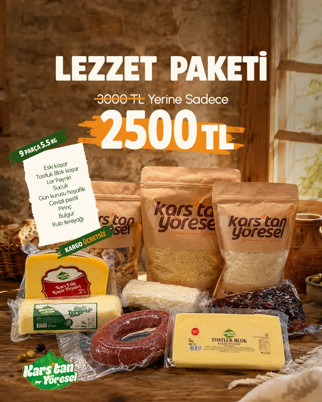 Karstan Yöresel - Lezzet Paketi