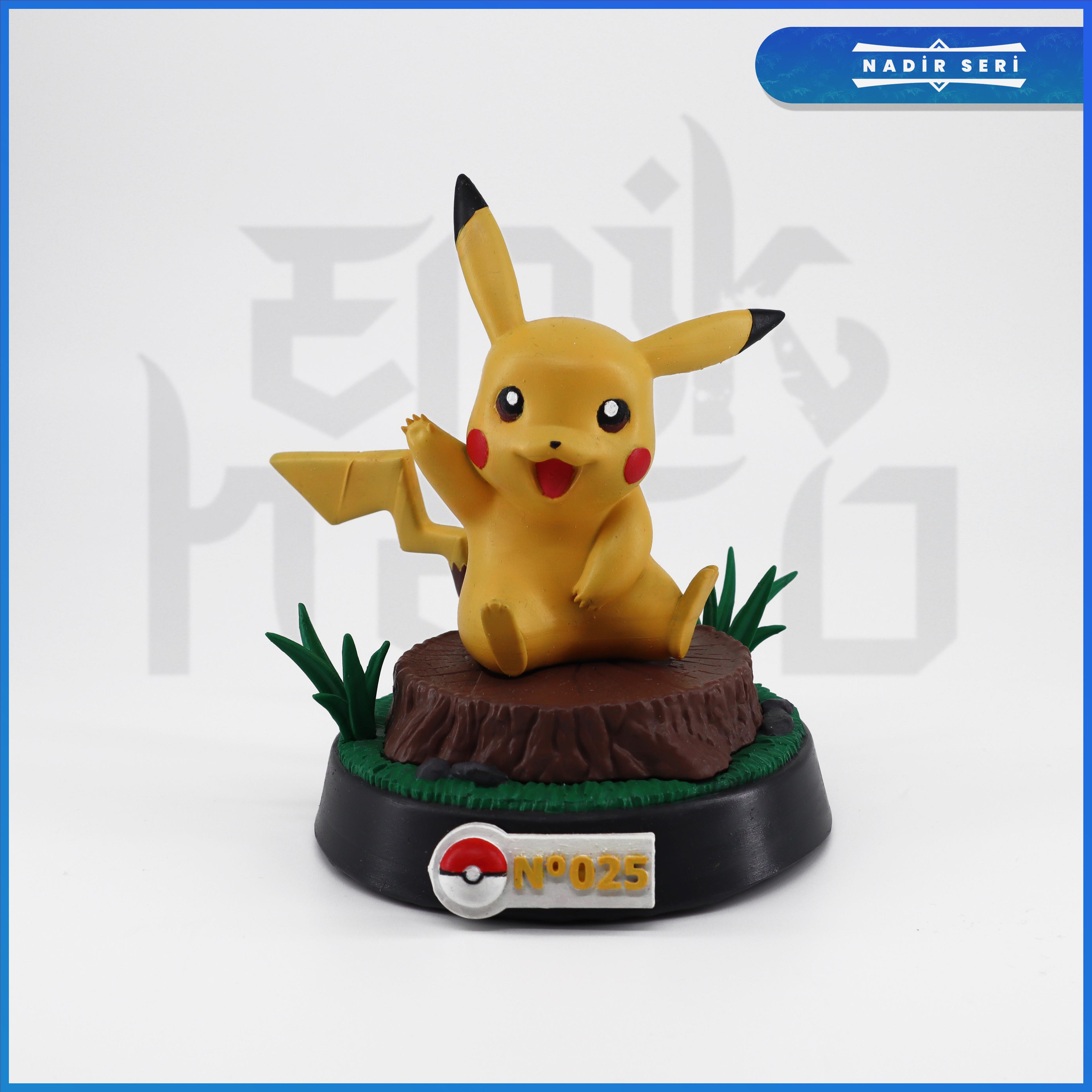 Pokemons - 3'lü Set - Pikachu / Balbasur / Squirtle