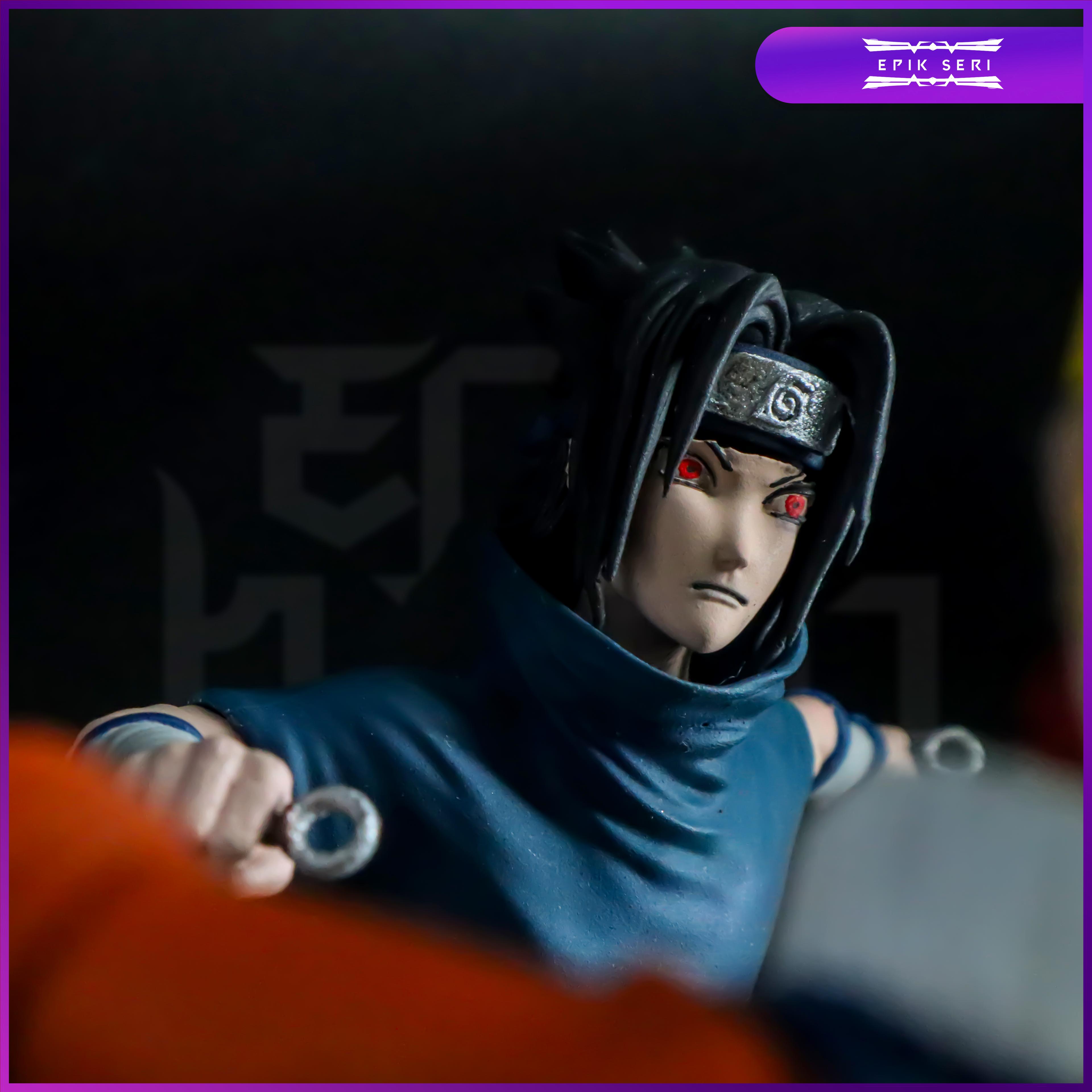 Naruto and Sasuke Diorama