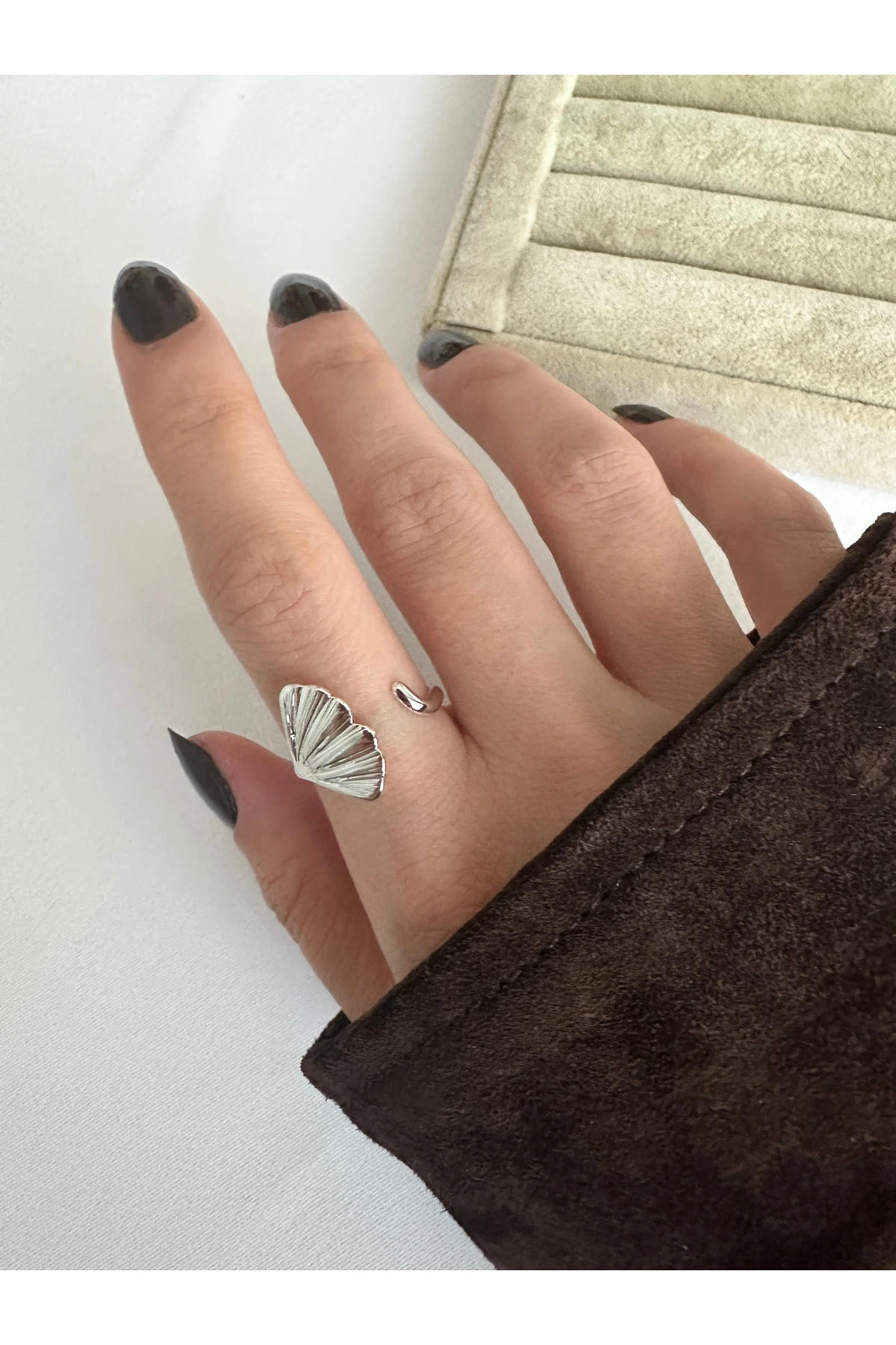 Gingko Yaprak Yüzük