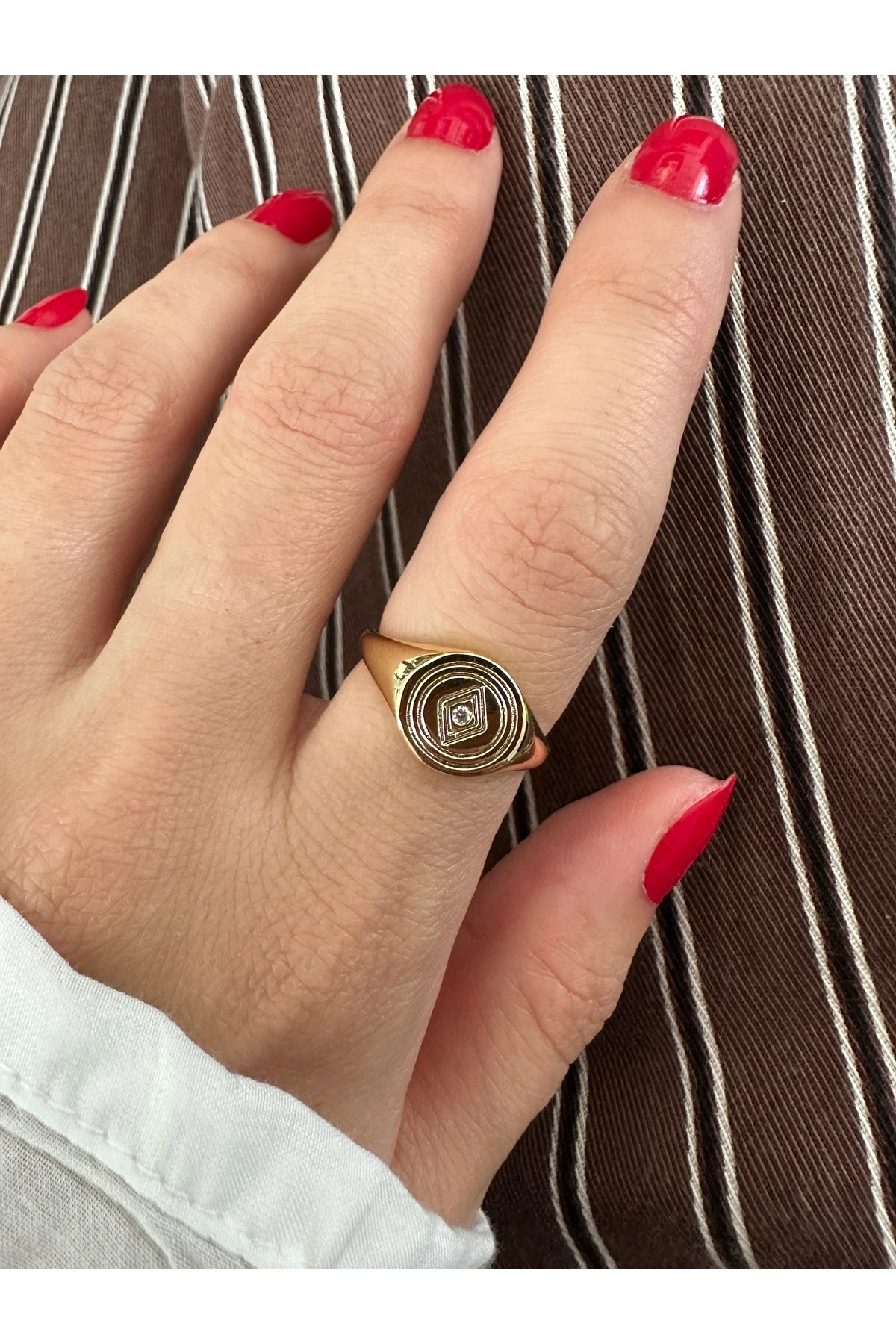 Gold Labirent Yüzük