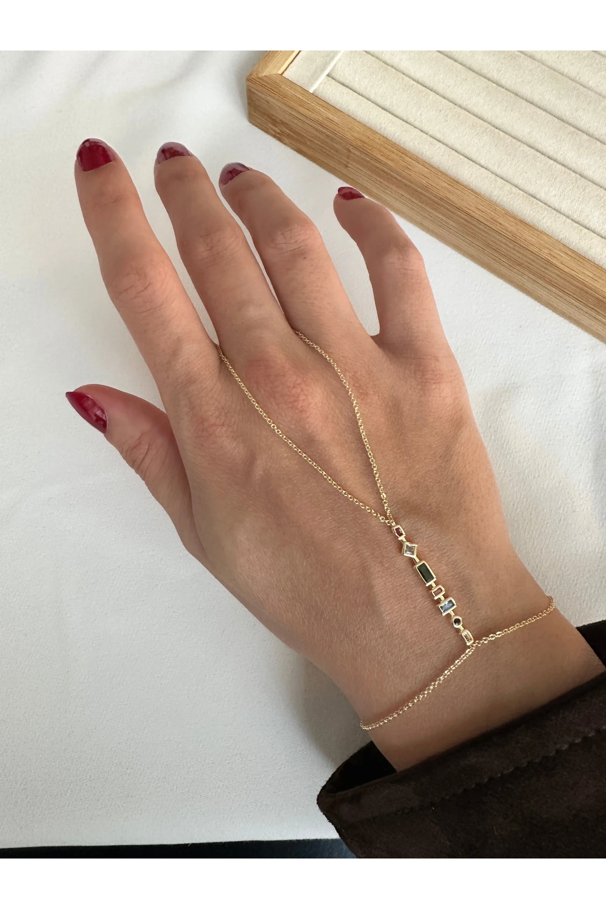 Renkli Minik Taşlı  Şahmeran