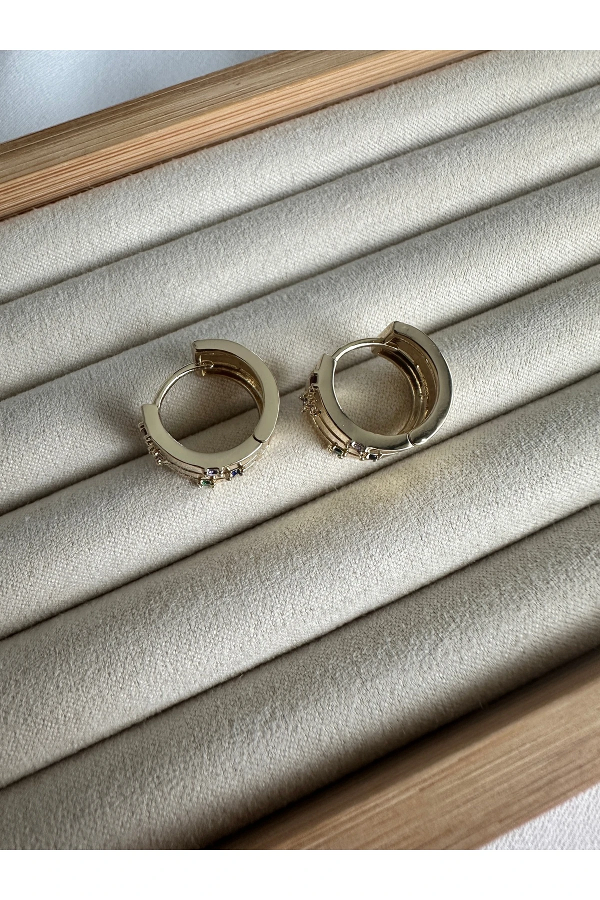 Mix Çok Renkli Ufak Halka Küpe