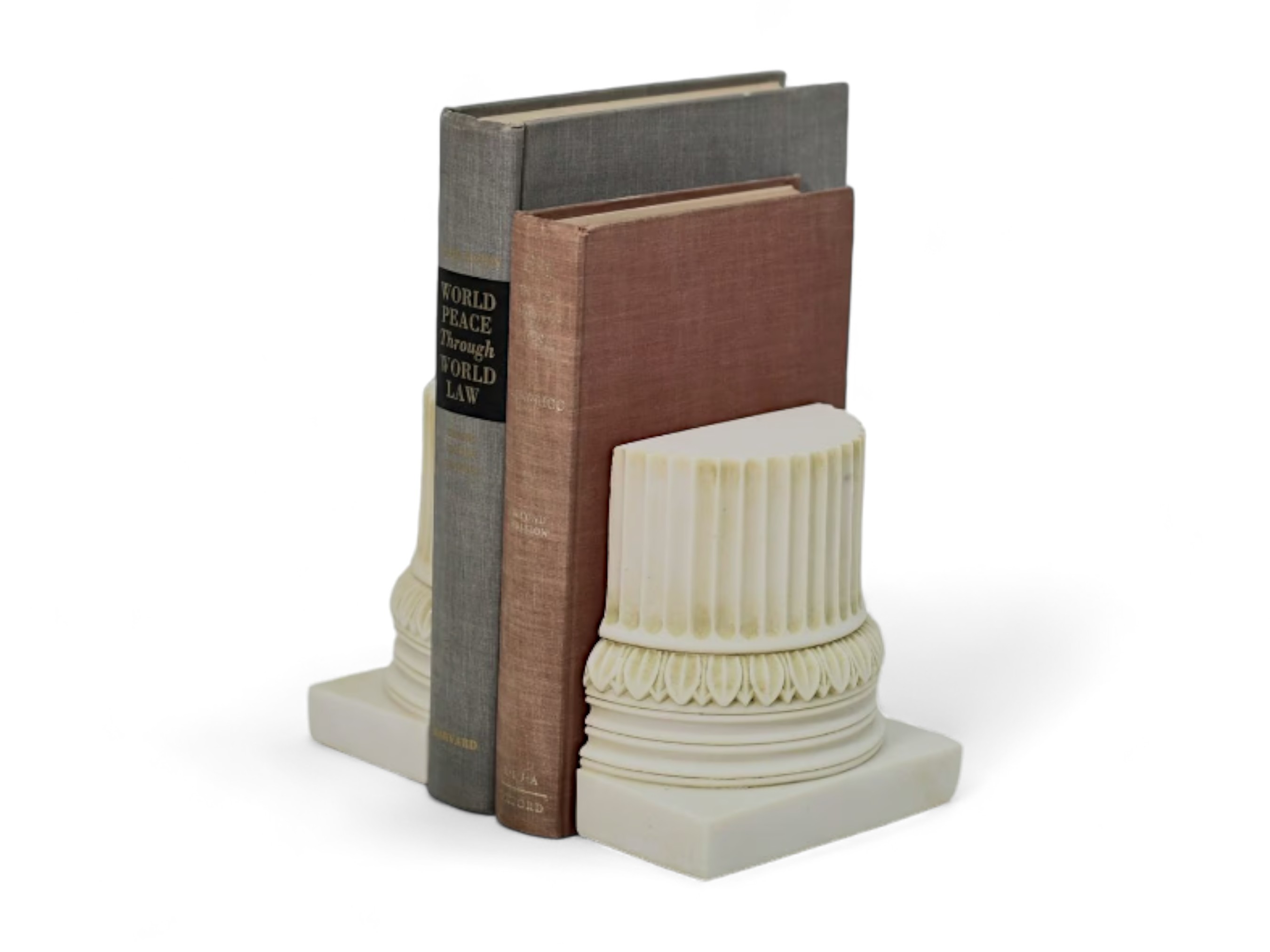 Ancient  Column Marble Bookends | Marbbhome main variant image