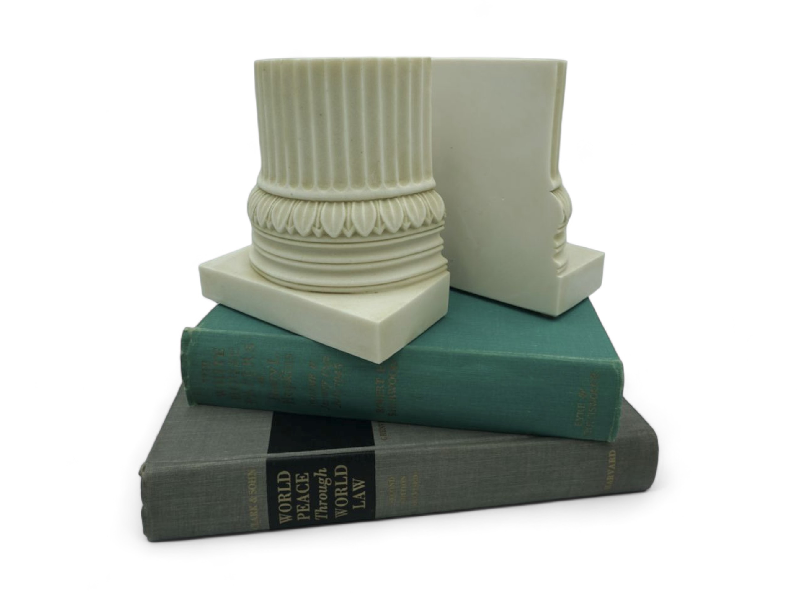 Ancient  Column Marble Bookends | Marbbhome