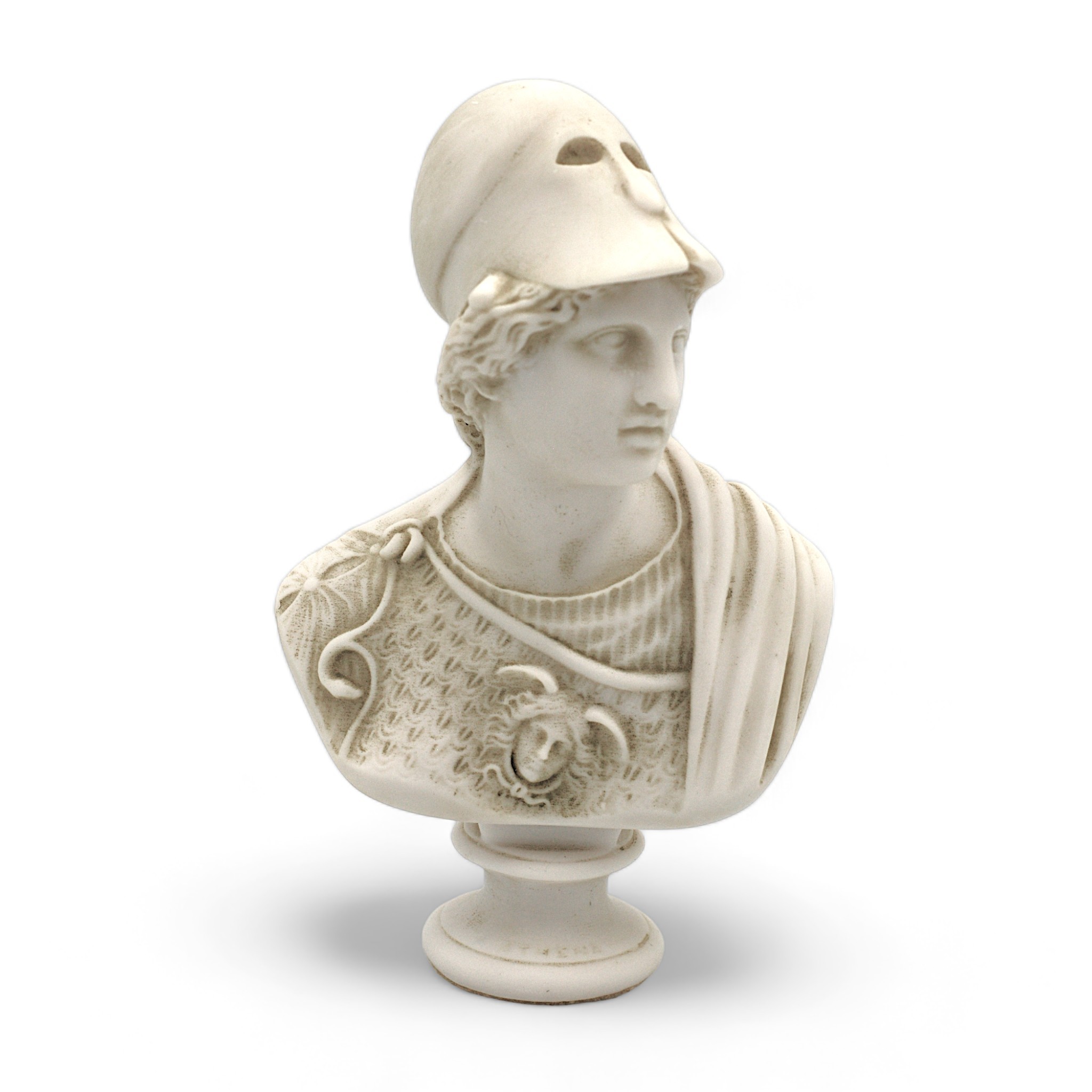 Athena Greek Goddess of War Marble Bust Marbbhome main variant image