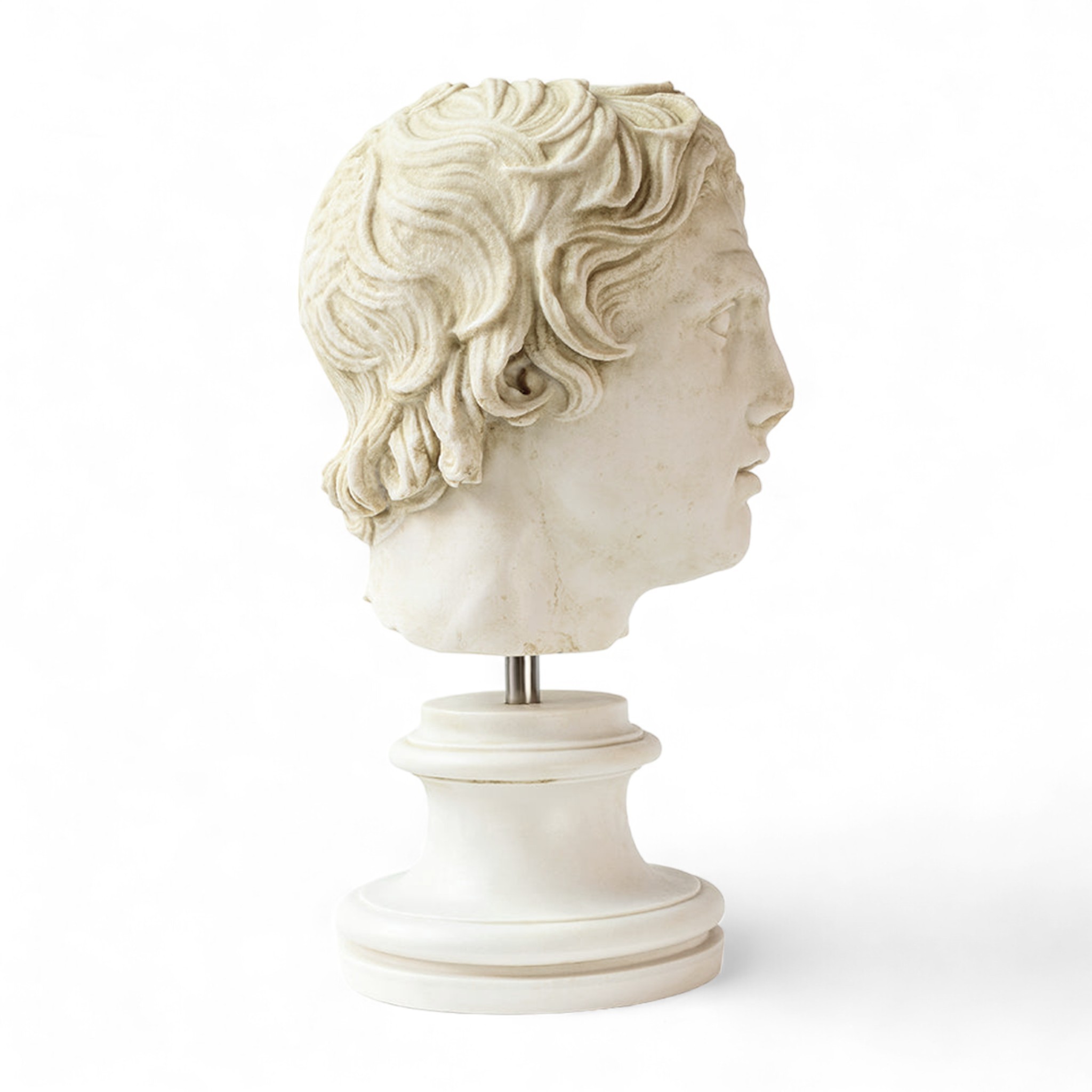 Alexander the great marble bust