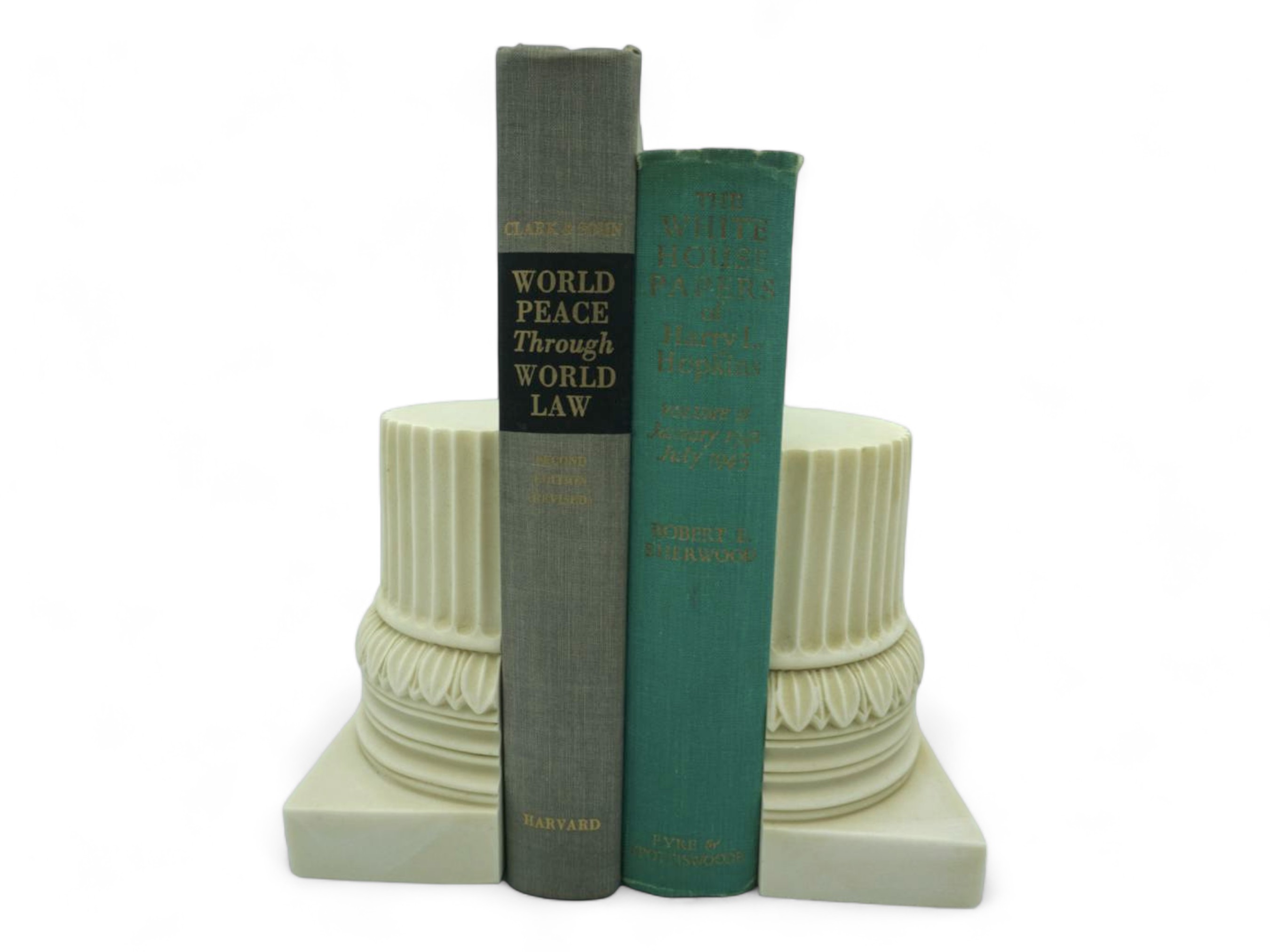 Ancient  Column Marble Bookends | Marbbhome