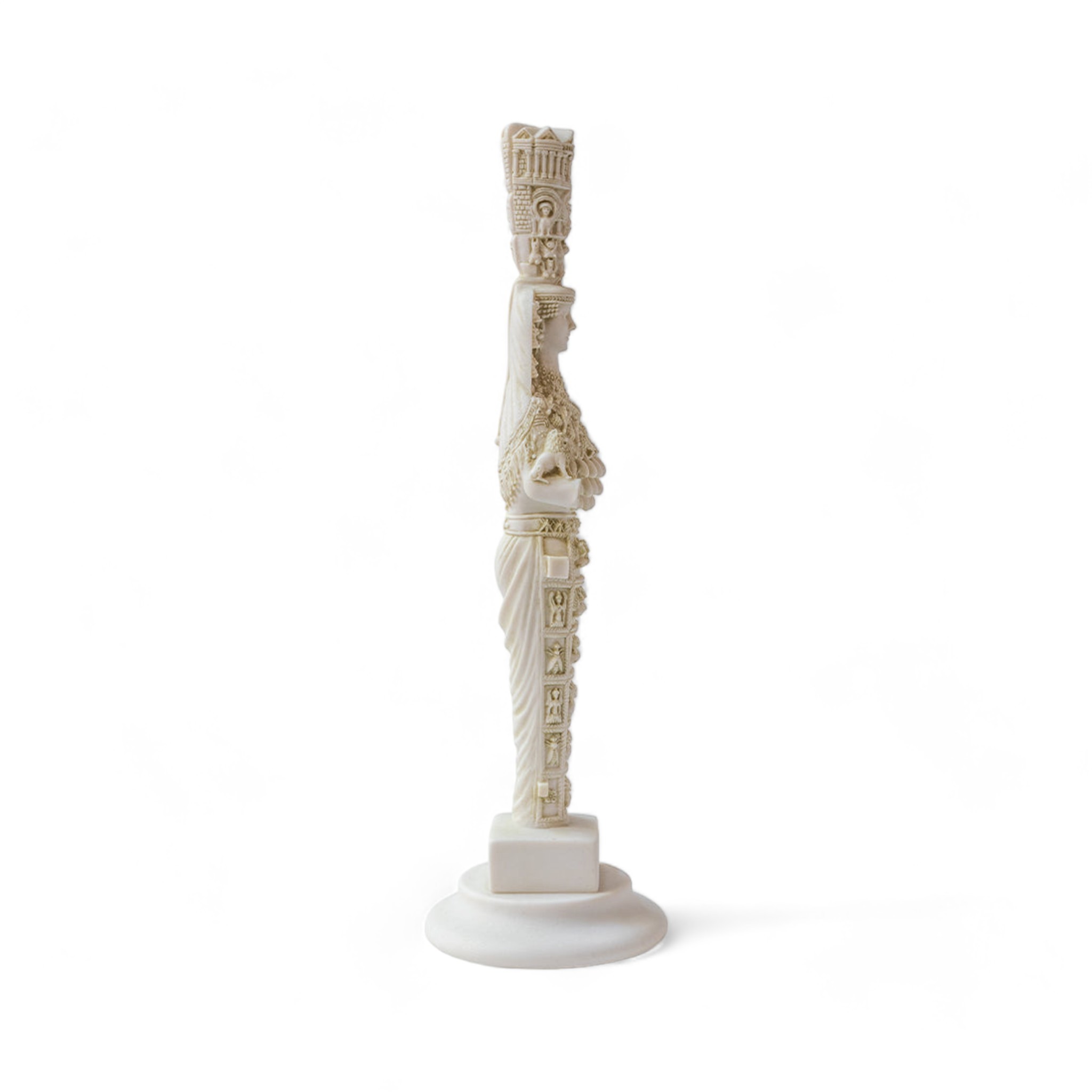 Exquisite Artemis Statue Replica from Ephesus Izmir in Premium Marble Dust | Greek Goddess of Hunt and Wilderness | Handcrafted Decor