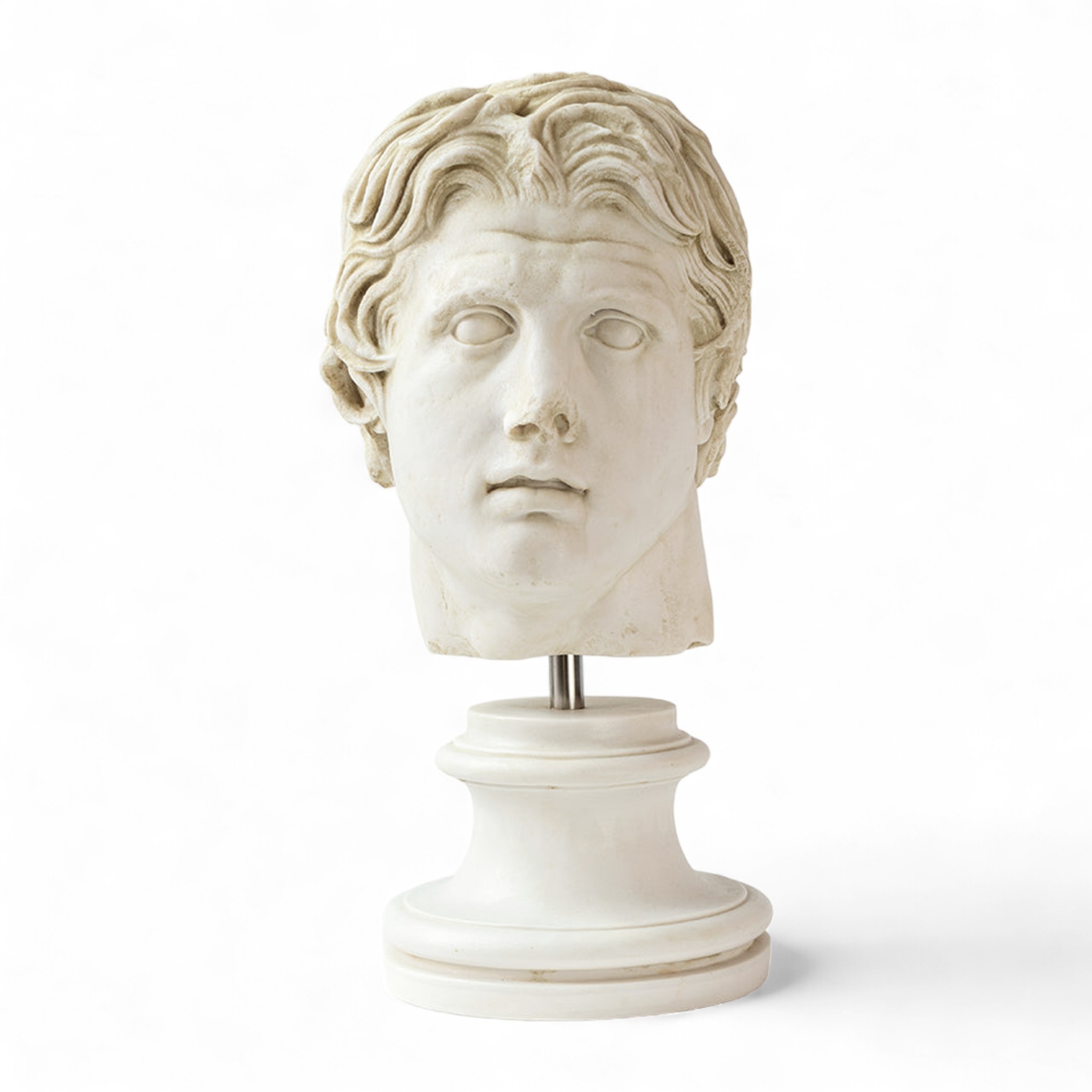 Alexander the great marble bust main variant image