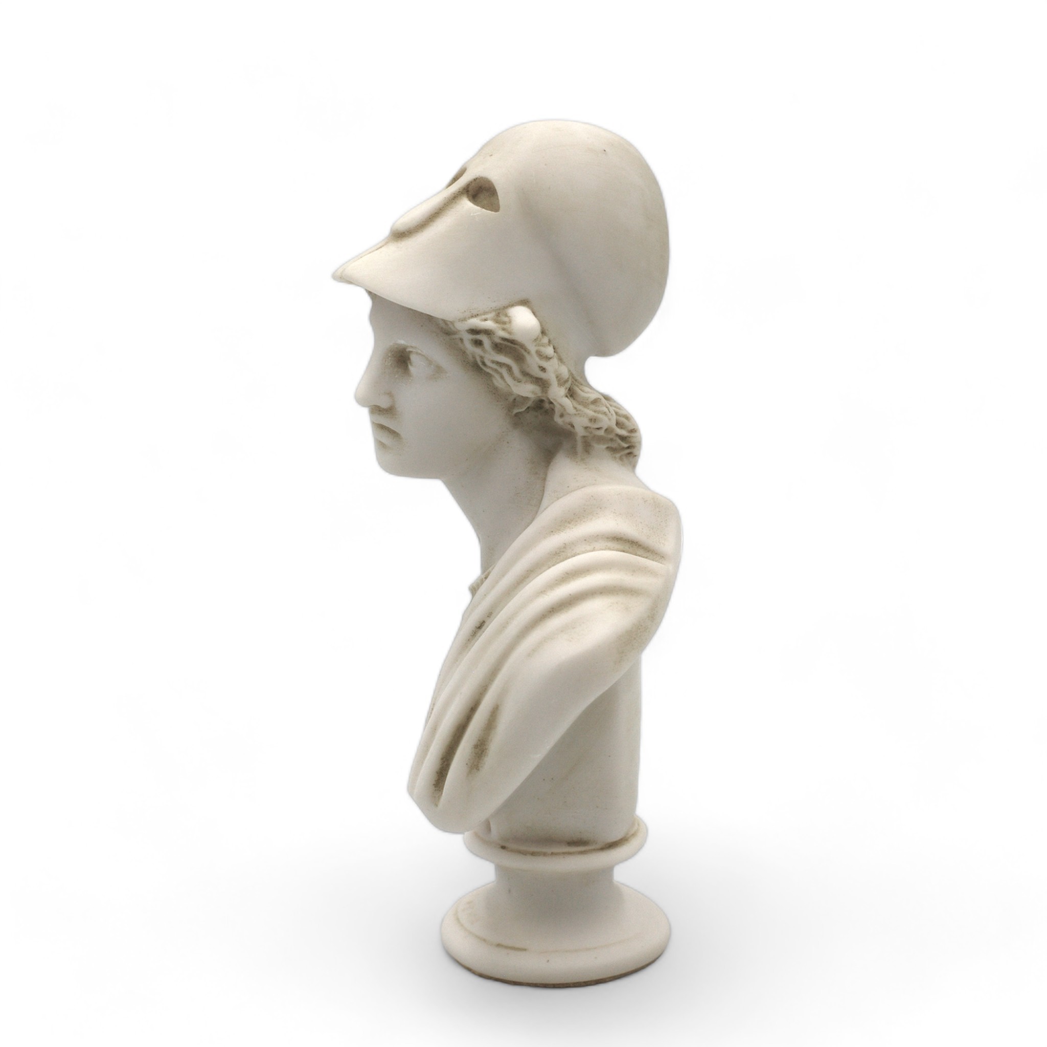 Athena Greek Goddess of War Marble Bust Marbbhome