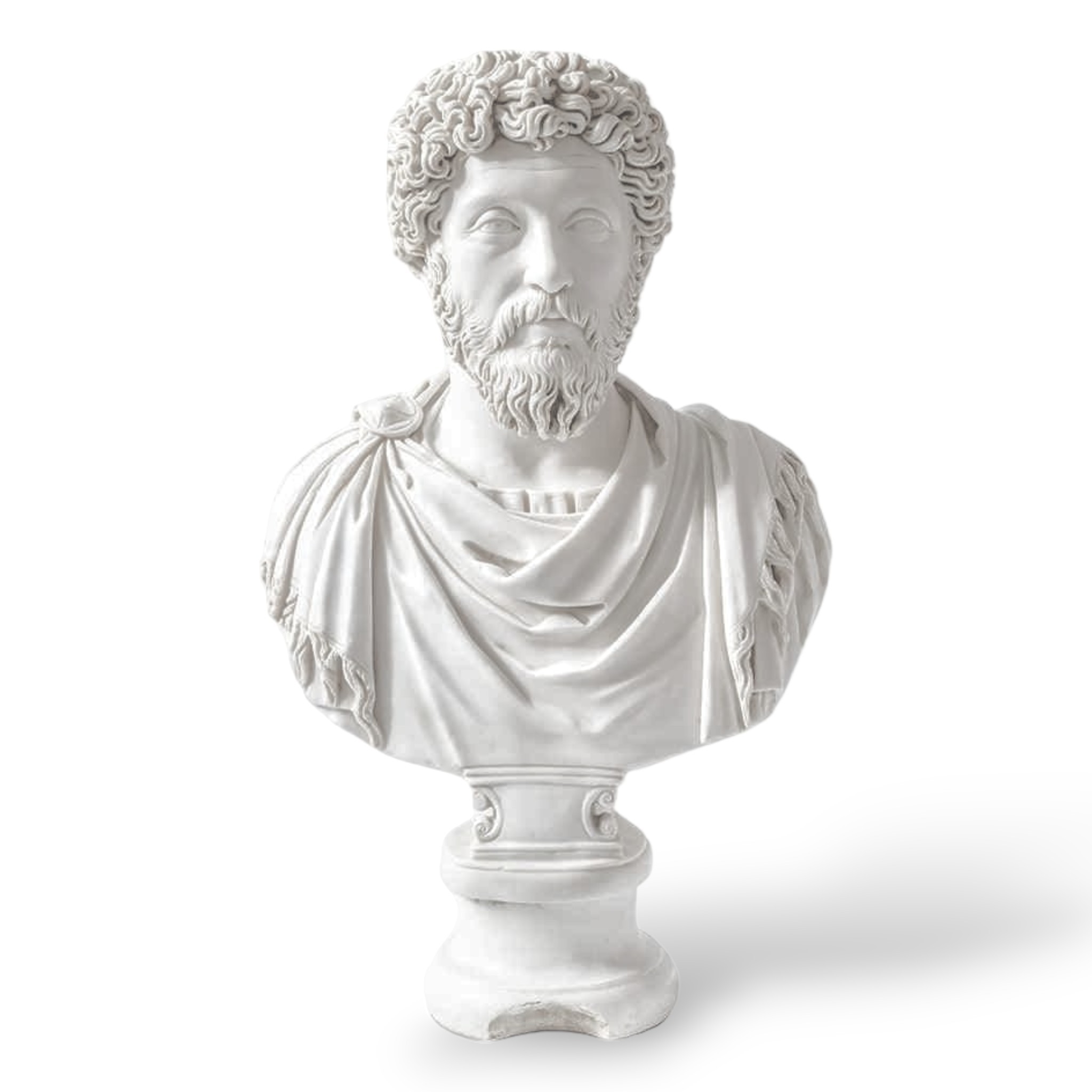 Marcus Aurelius The Philosopher King Marble Statue main variant image