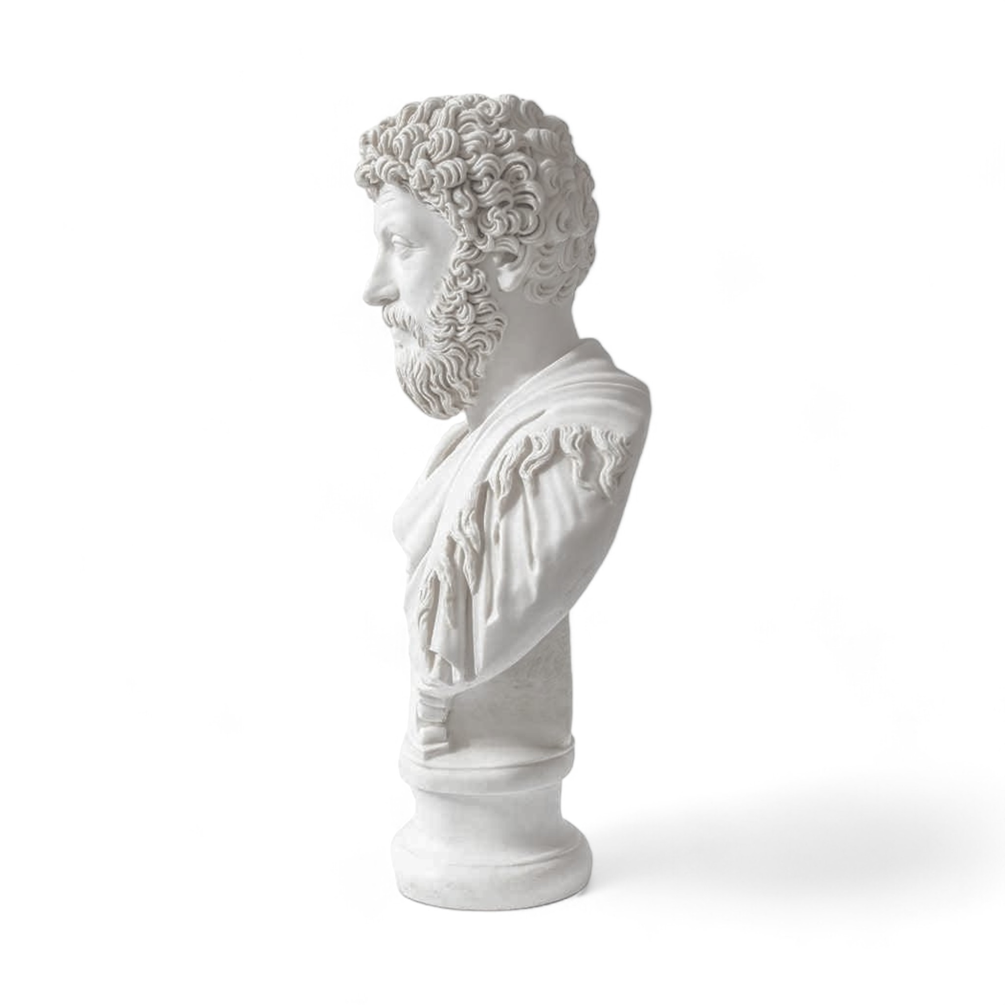 Marcus Aurelius The Philosopher King Marble Statue