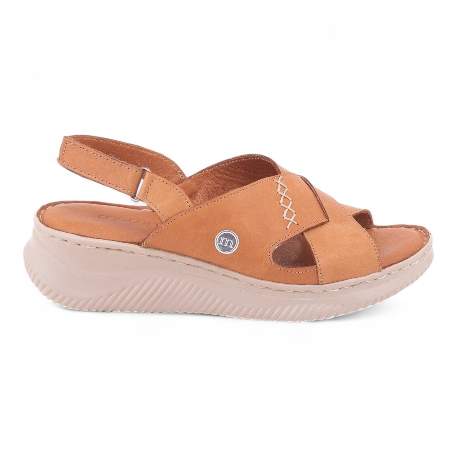 Mammamia D25YS-2855 Deri Comfort Kadın Sandalet