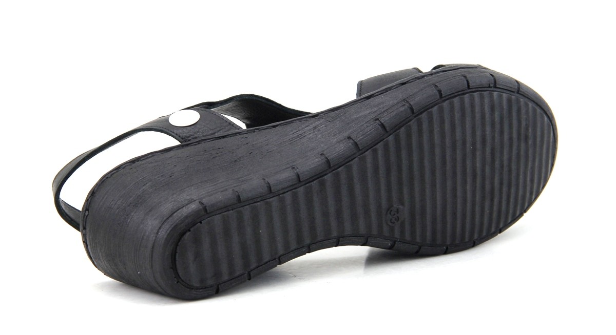 Mammamia D23YS-1055 Deri Comfort Kadın Sandalet