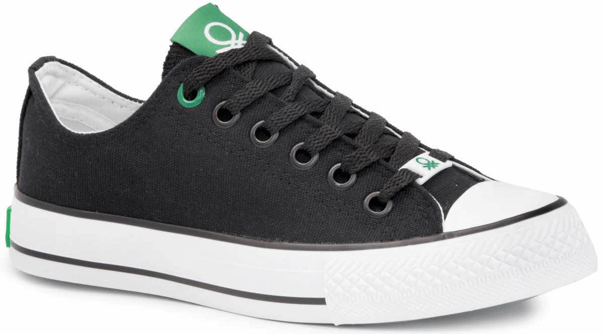 Benetton 30196 Unisex Spor Ayakkabı - Siyah