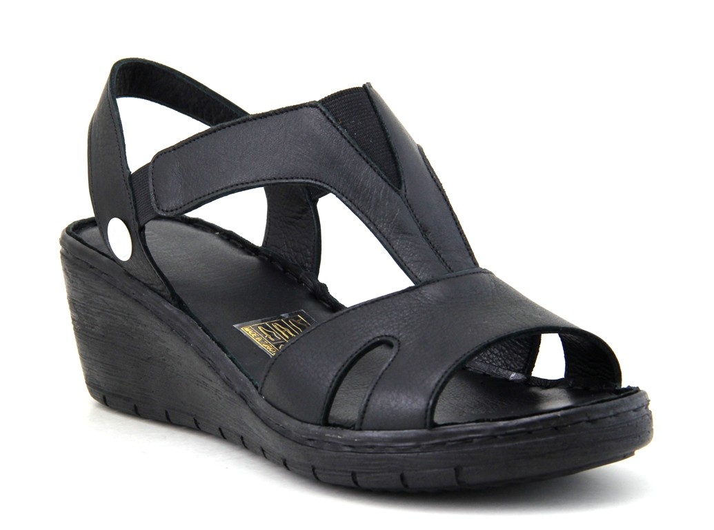 Mammamia D23YS-1055 Deri Comfort Kadın Sandalet