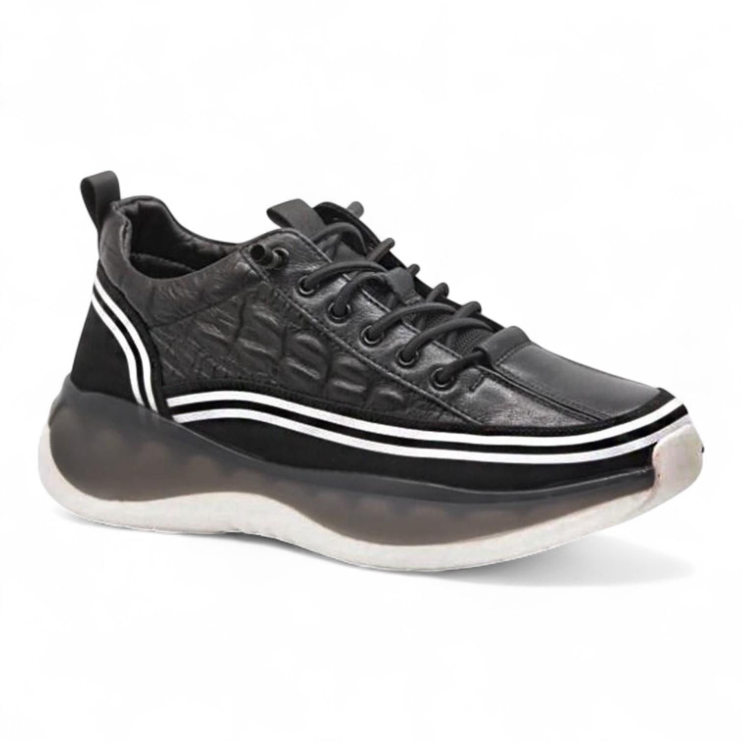 Guja 23K515-5 Deri Köpük Taban Trend Erkek Sneaker