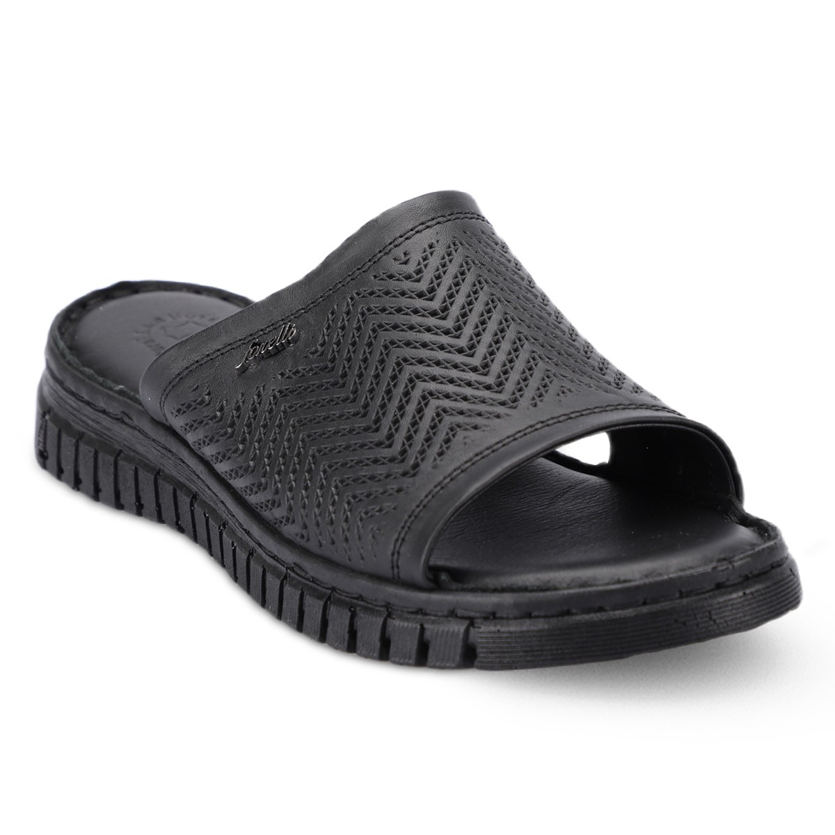 Forelli Sofia 38505 Deri Comfort Kadın Terlik - Siyah