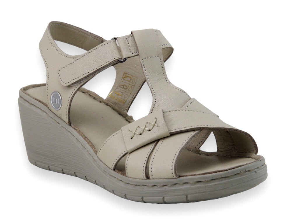 Mammamia D23YS-1045 Deri Comfort Kadın Sandalet