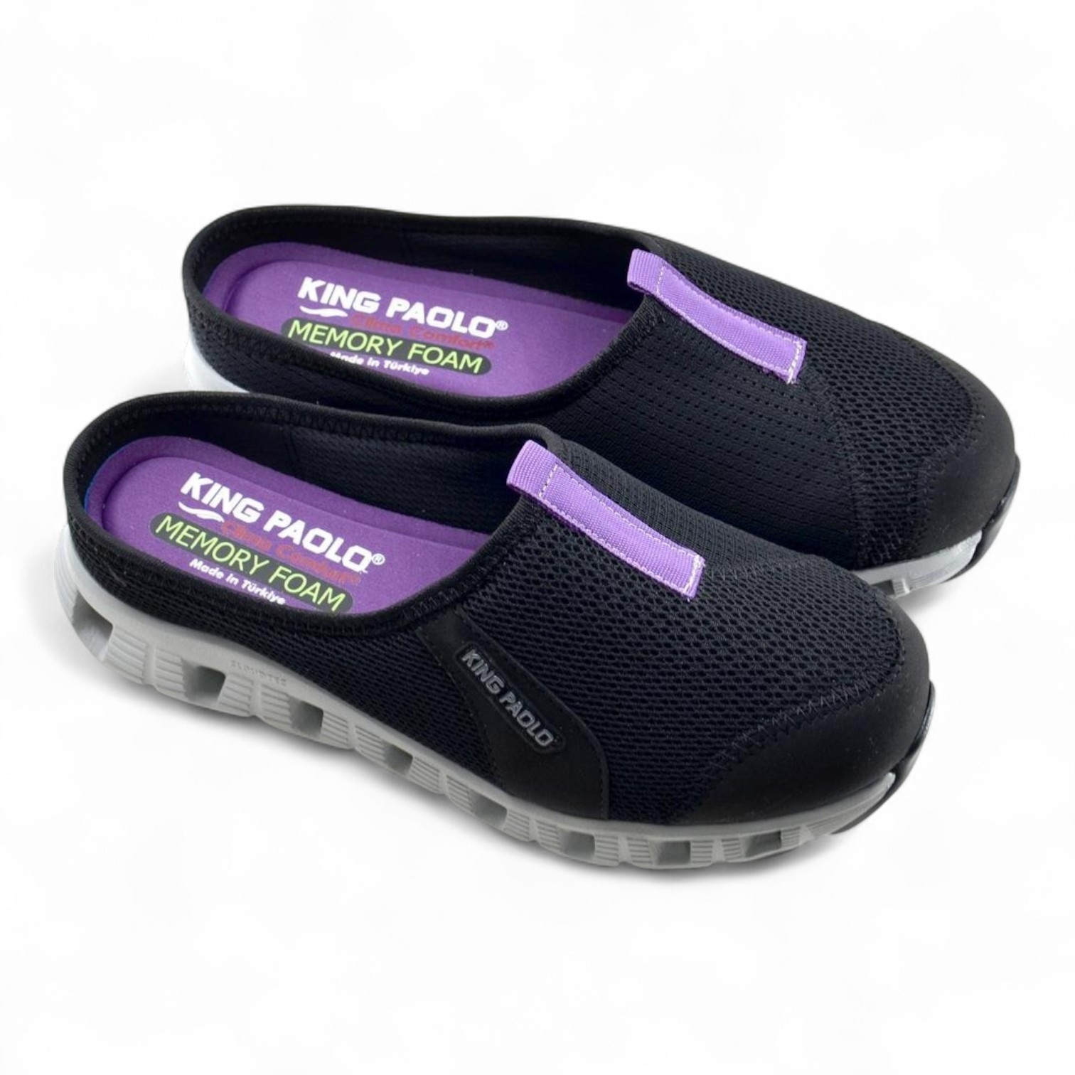 King Paolo 5204 Comfort Kadın Sabo Terlik