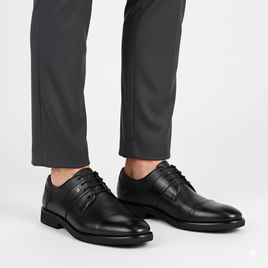 Fosco 3258 Hakiki Deri Klasik Erkek Ayakkabı