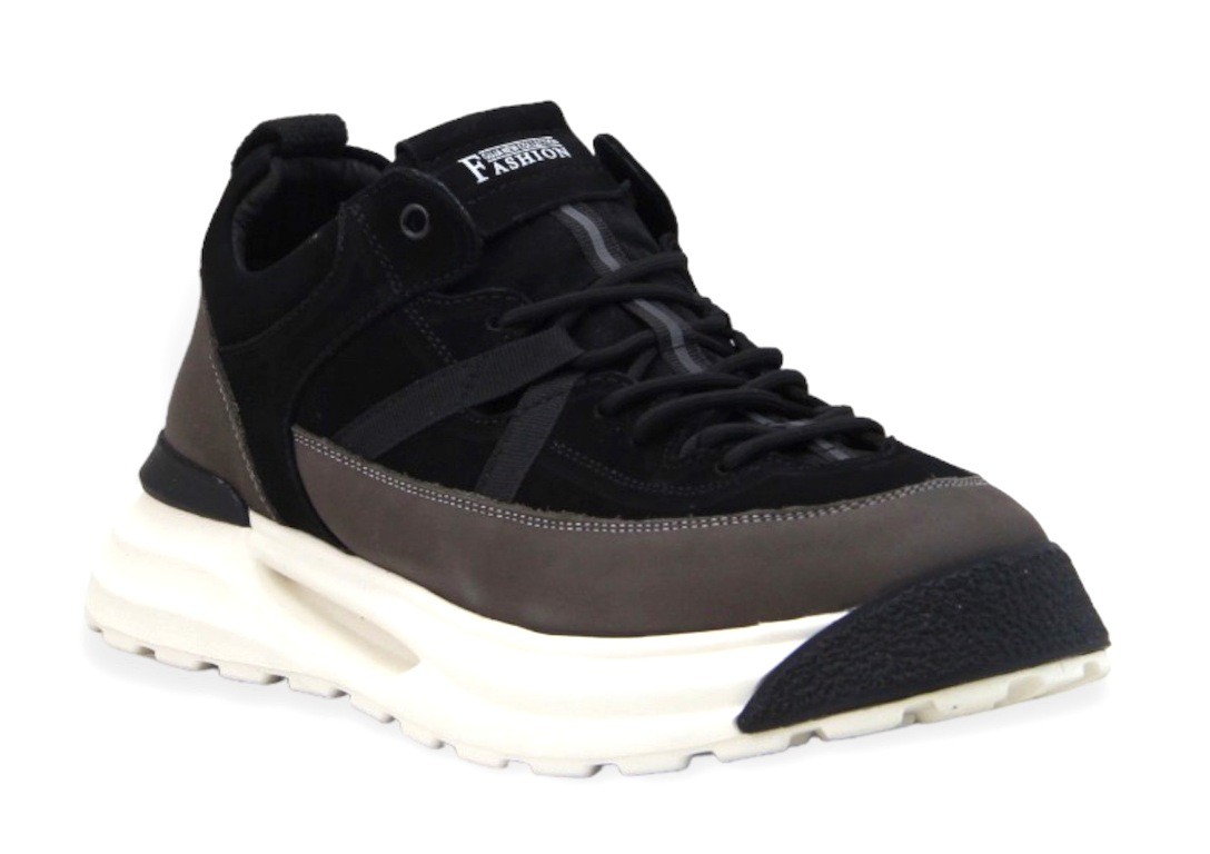 Guja 23K521 Hakiki Deri Erkek Sneaker - Siyah