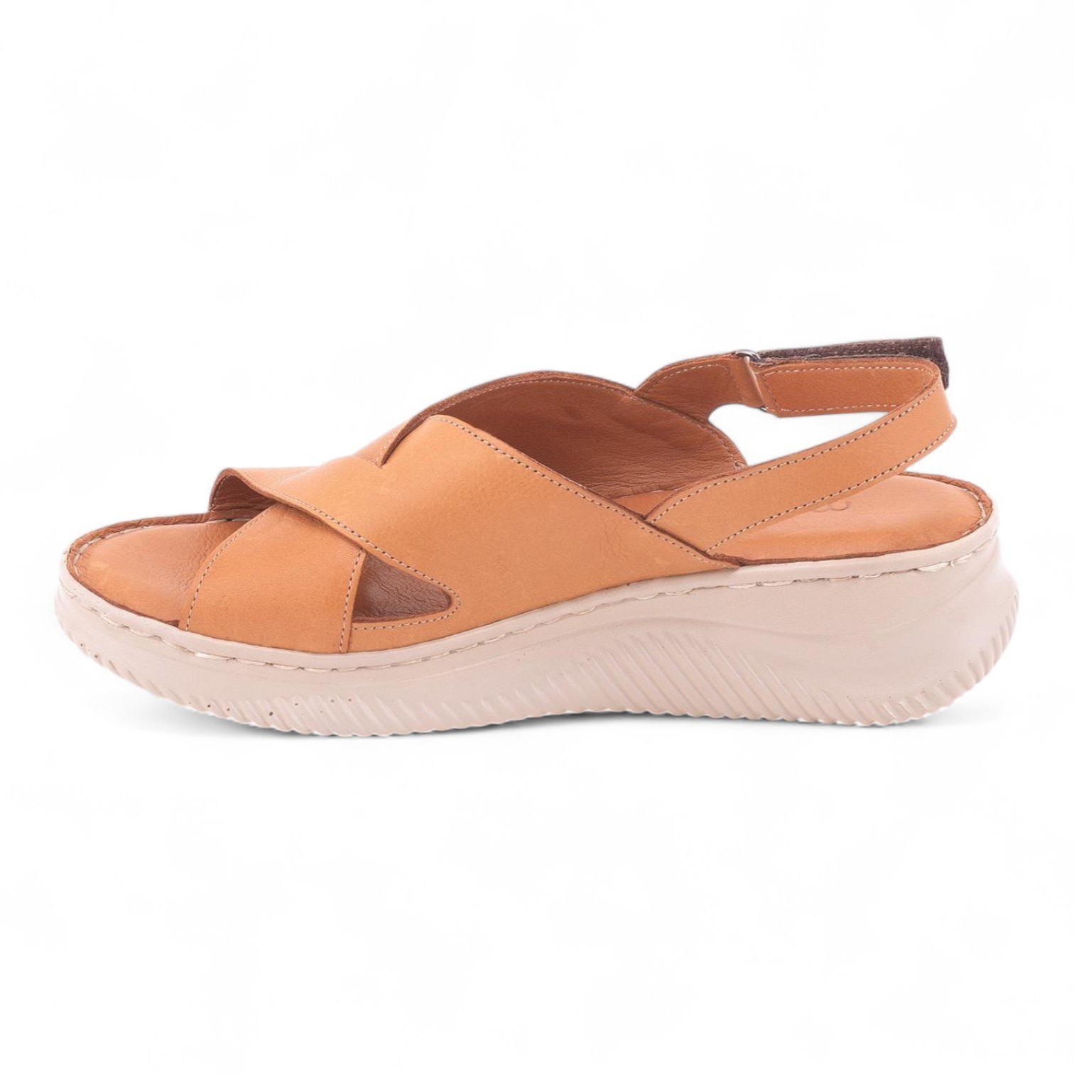 Mammamia D25YS-2855 Deri Comfort Kadın Sandalet