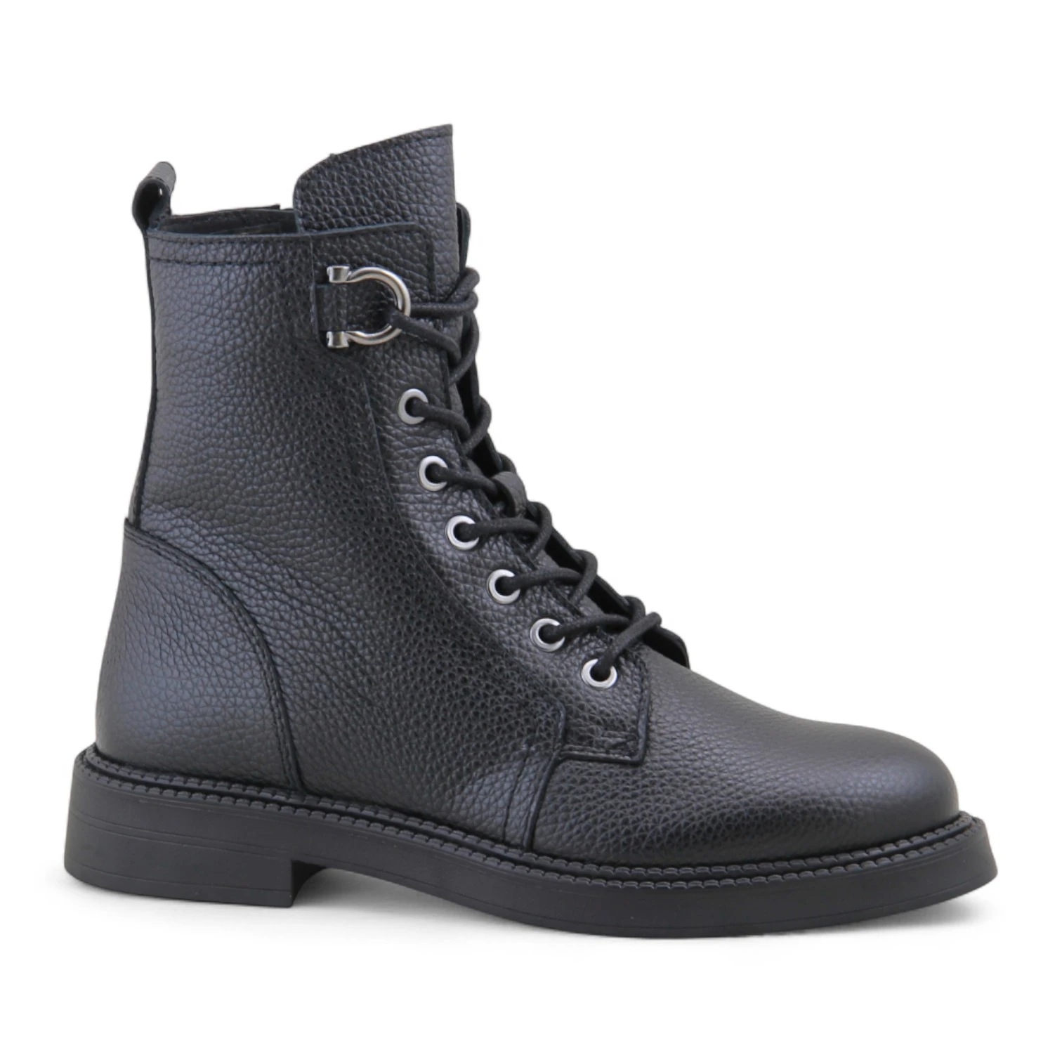 Mammamia D25KB-8495 Hakiki Deri Kadın Bot