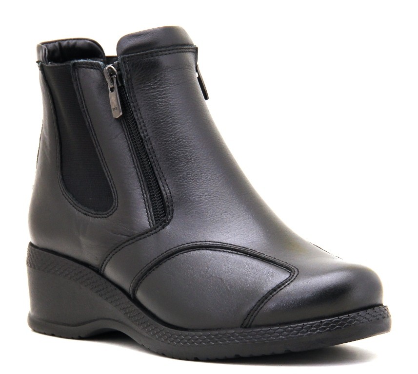 Forelli Dude 25652 Anatomik Kadın Bot - Siyah
