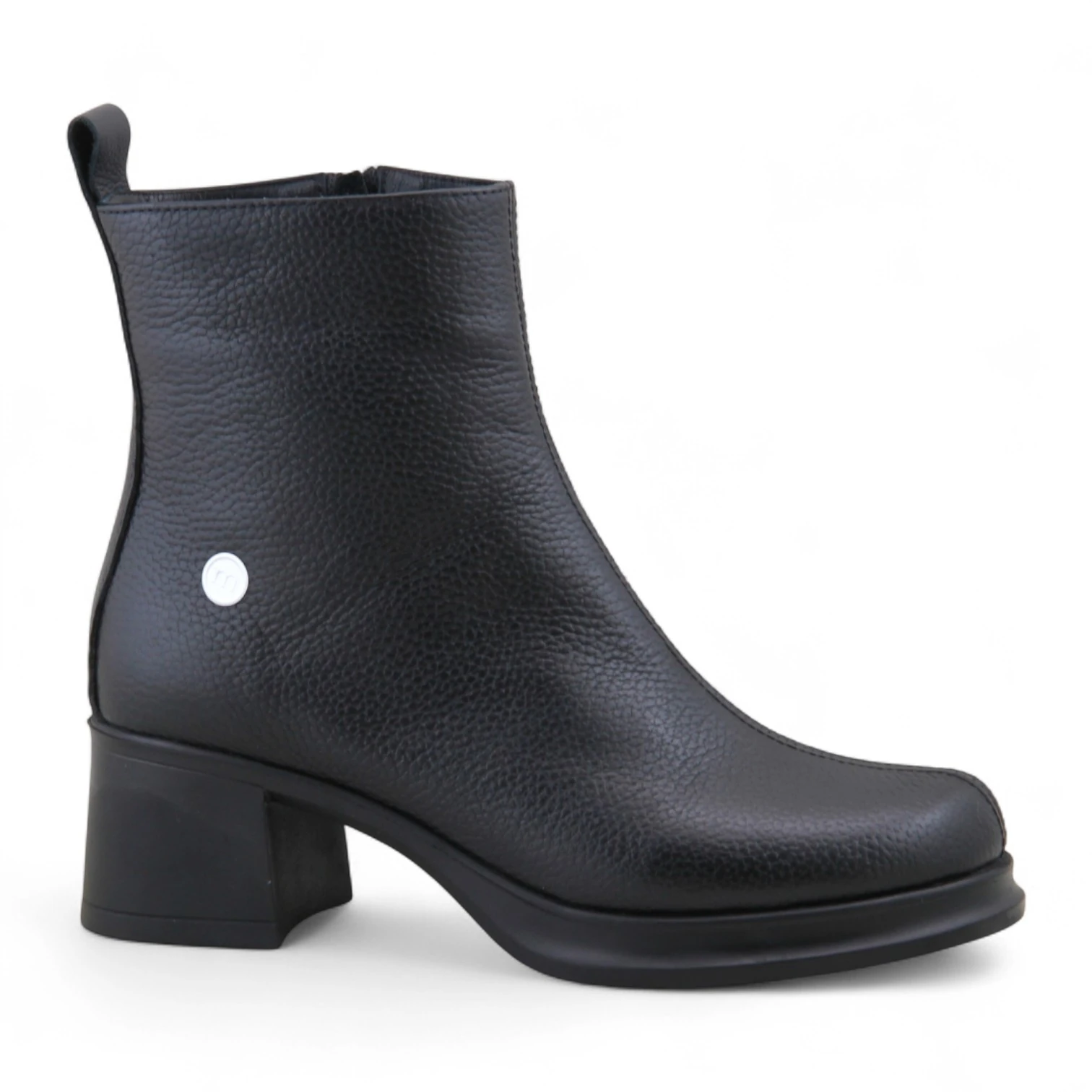 Mammamia D25KB-8560 Hakiki Deri Topuklu Kadın Bot