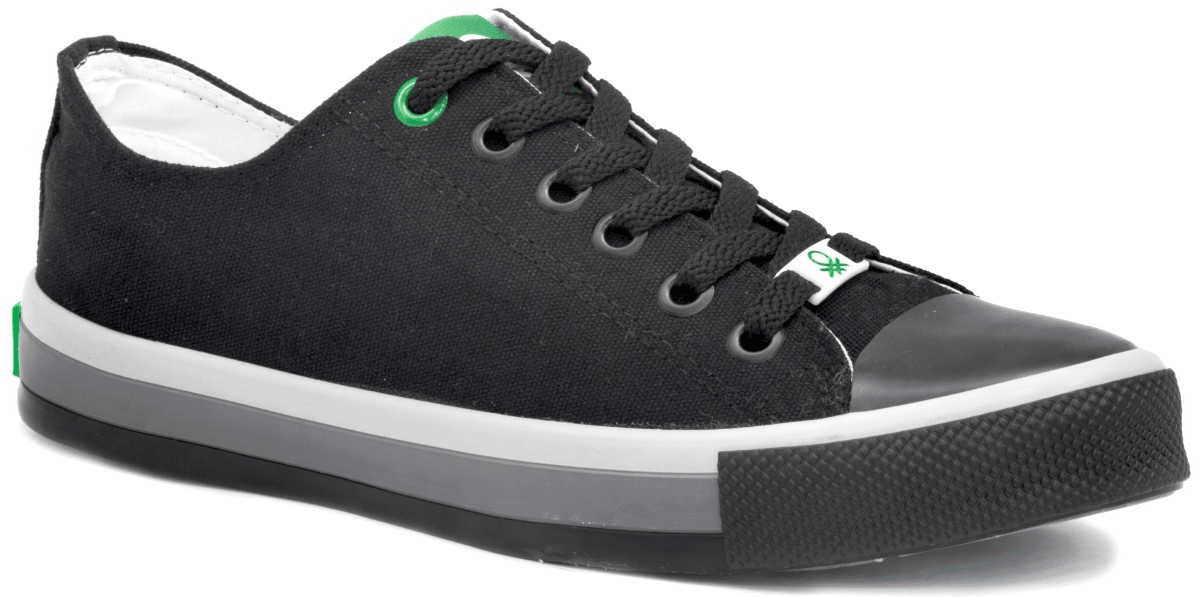 Benetton 30191 Erkek Spor Ayakkabı - Siyah