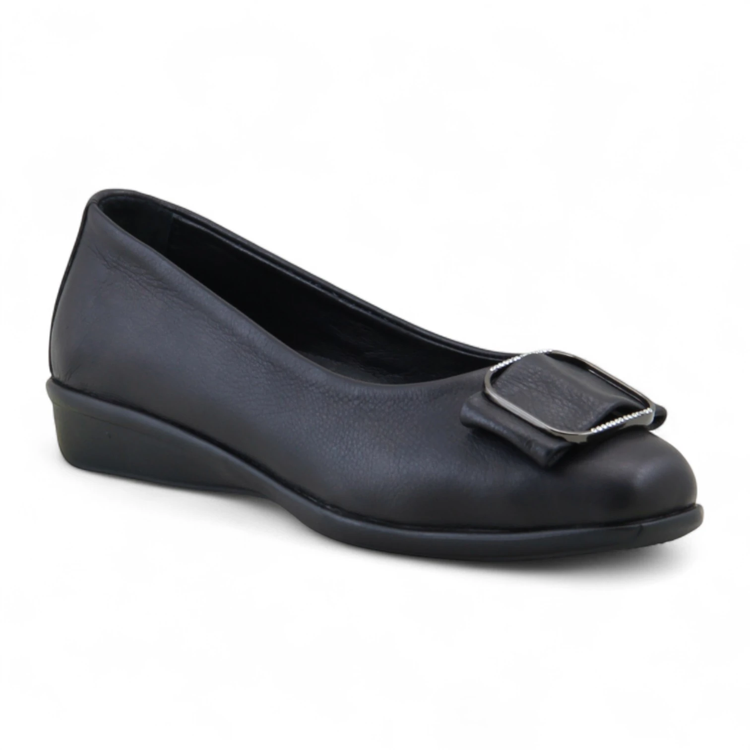 Beety 3101 Hakiki Deri Kadın Ayakkabı - Siyah