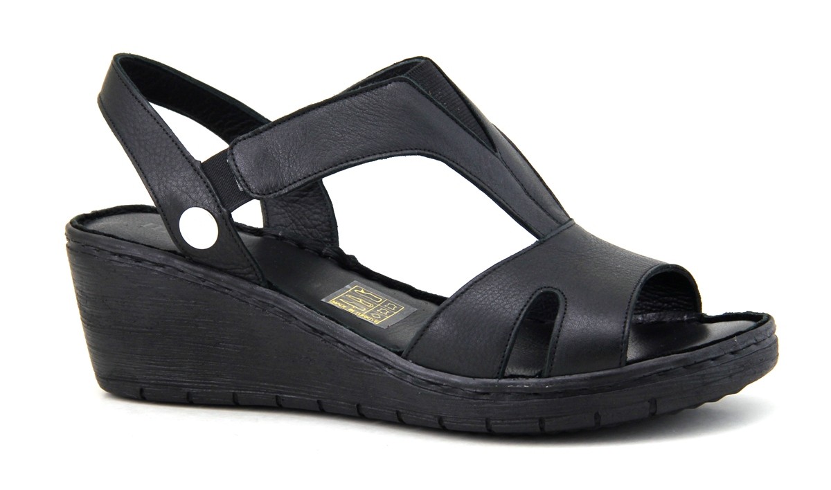 Mammamia D23YS-1055 Deri Comfort Kadın Sandalet