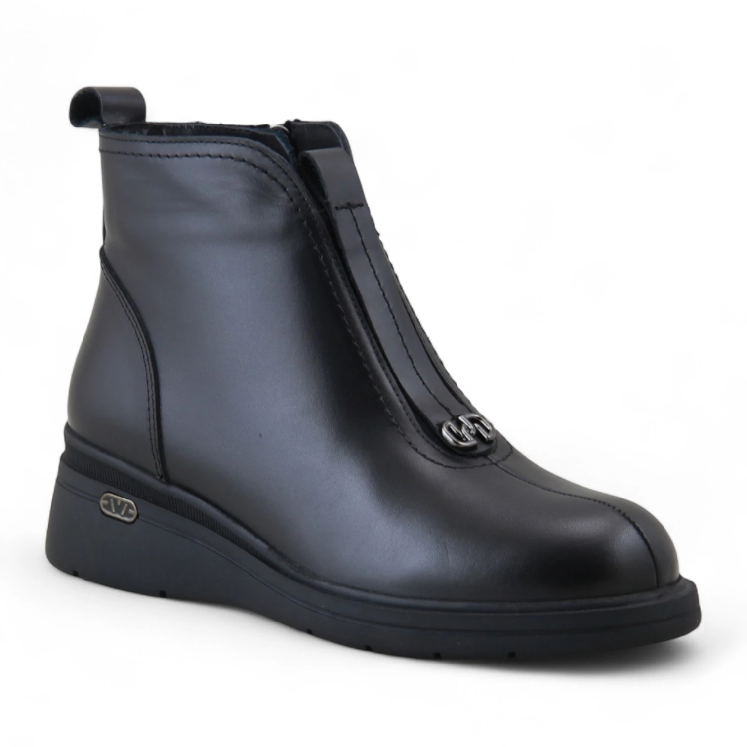 Beety 25KB-5068 Hakiki Deri Kadın Bot - Siyah