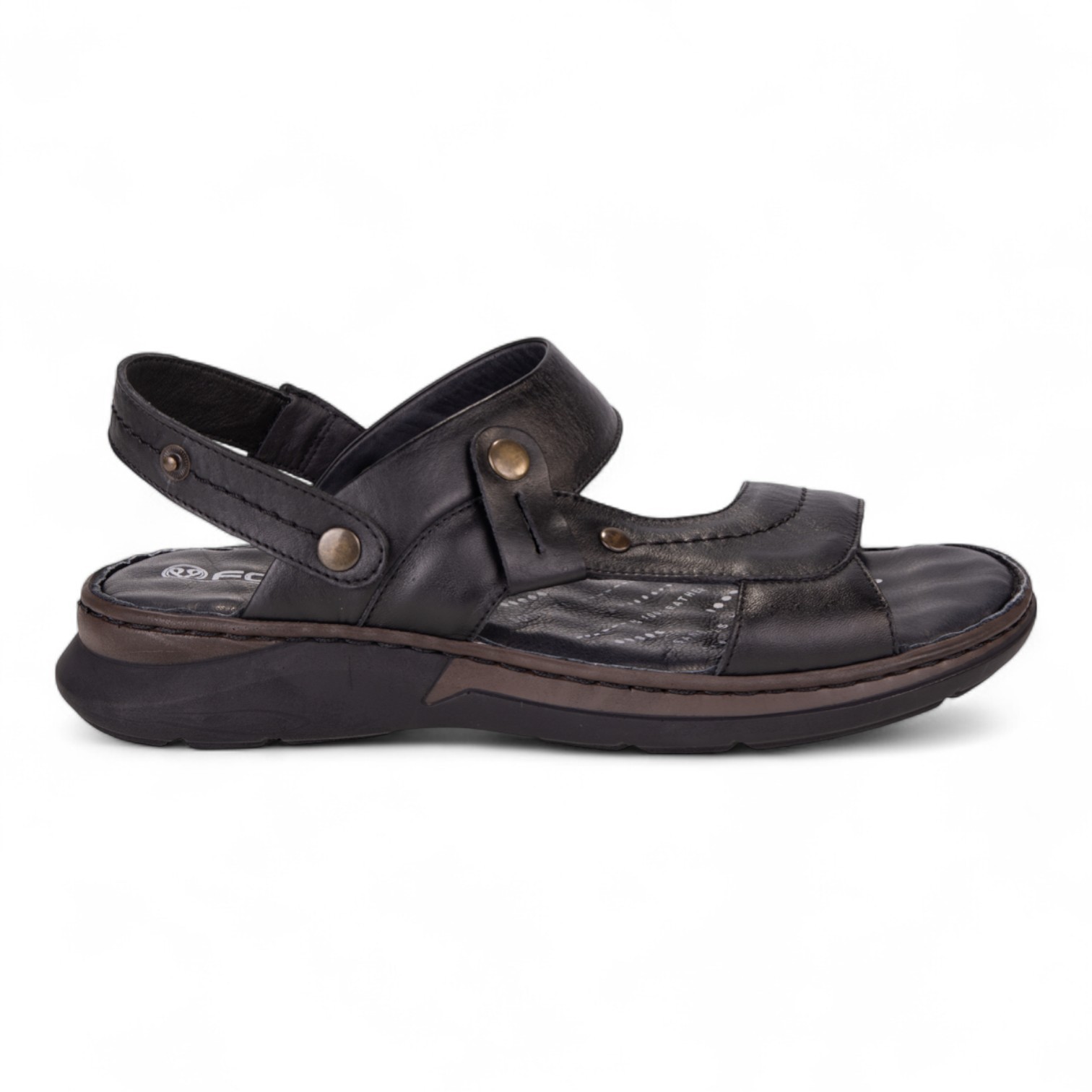 Forelli Ural 40507 Comfort Erkek Deri Sandalet