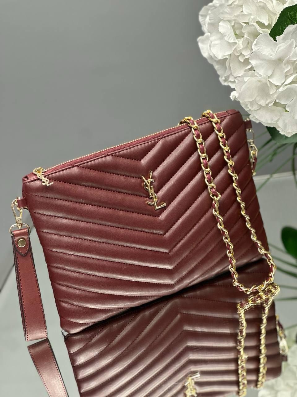 Ysl - clutch çapraz 