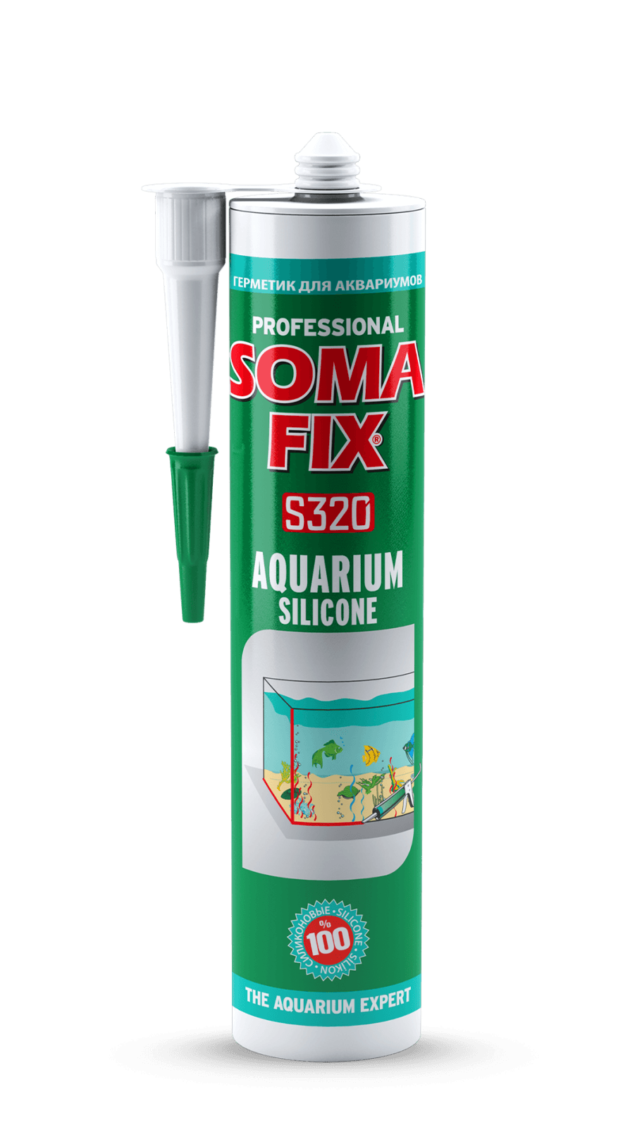 SOMAFİX AKVARYUM SİLİKON ŞEFFAF 280 ML S220