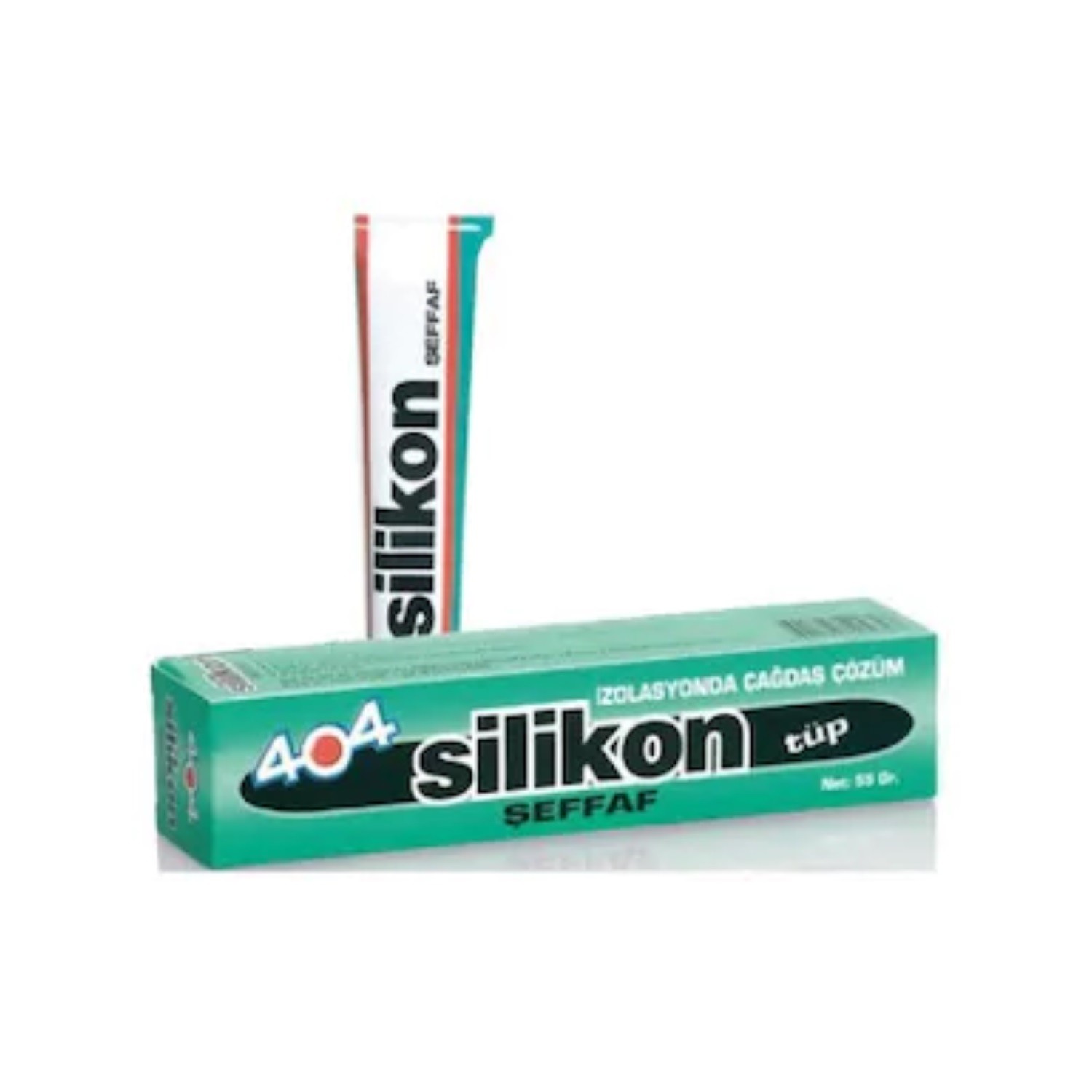 404 TÜP SİLİKON ŞEFFAF 50 ML