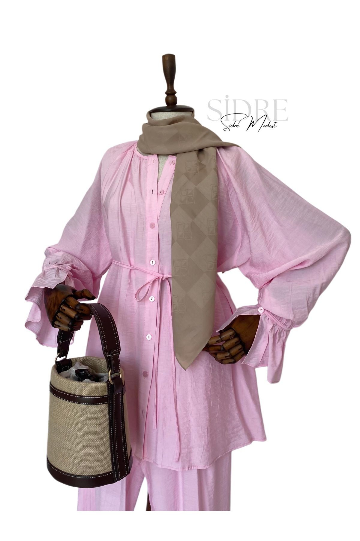 Pembe Pantolon Takım