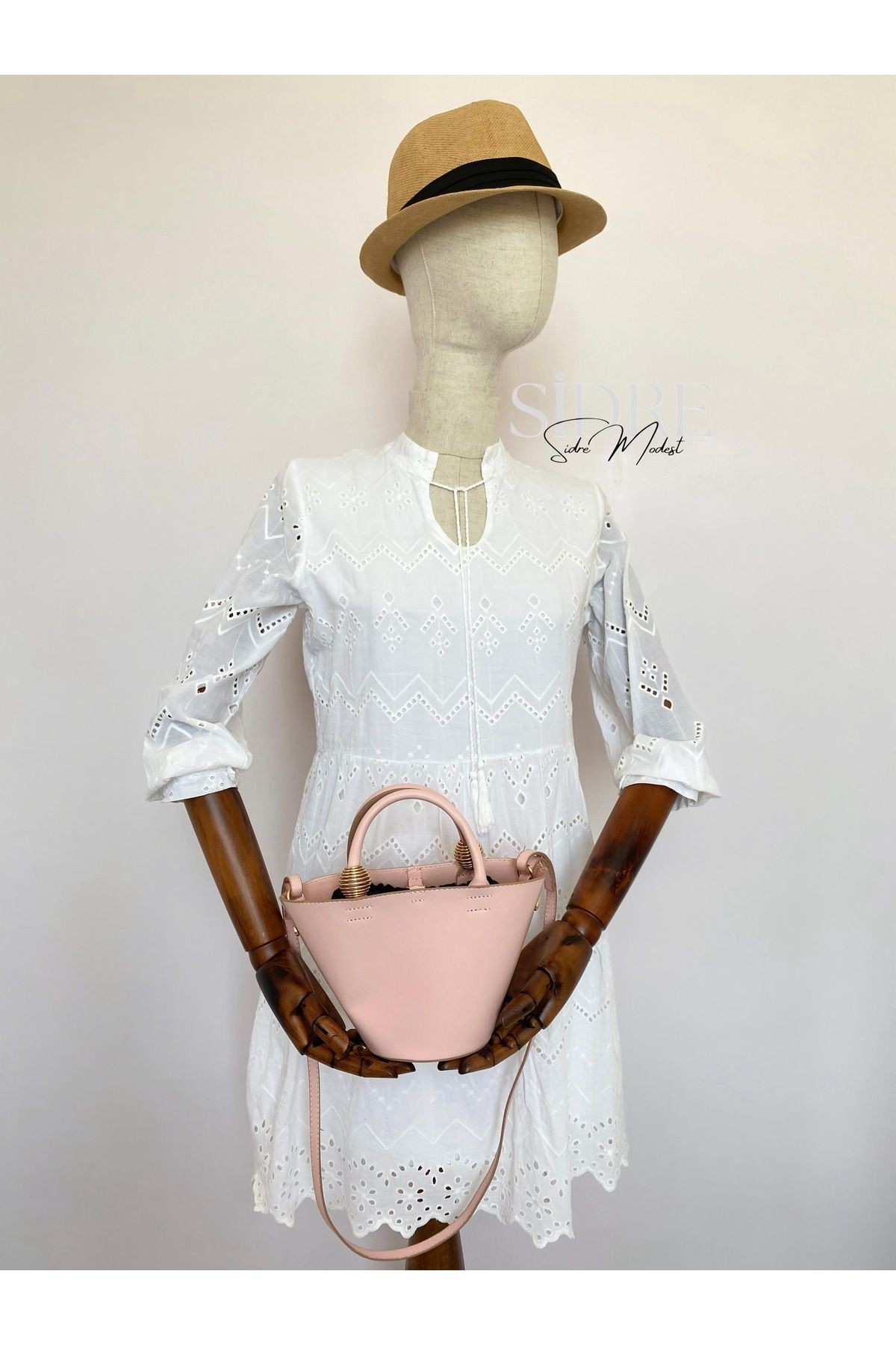 Elva Bucket Pembe Çanta