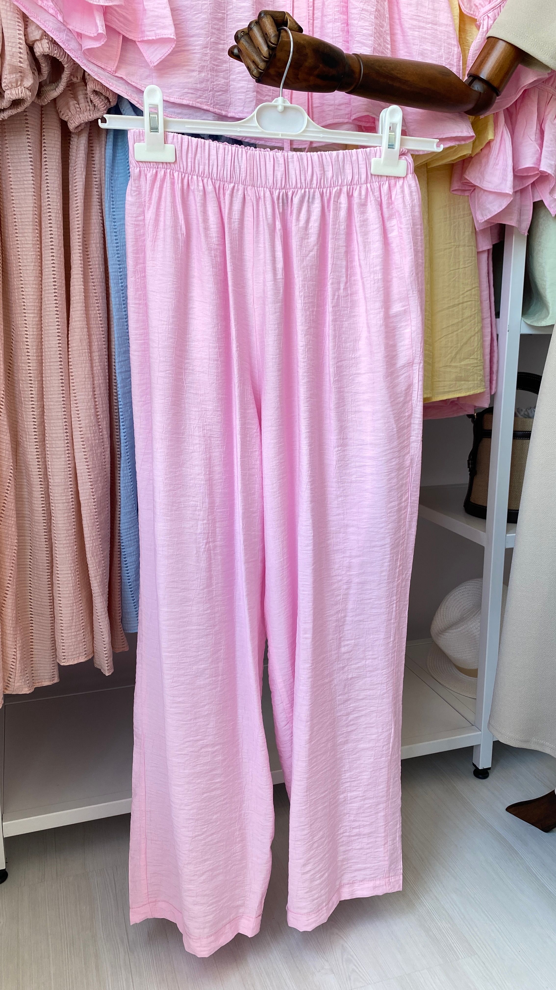 Pembe Pantolon Takım