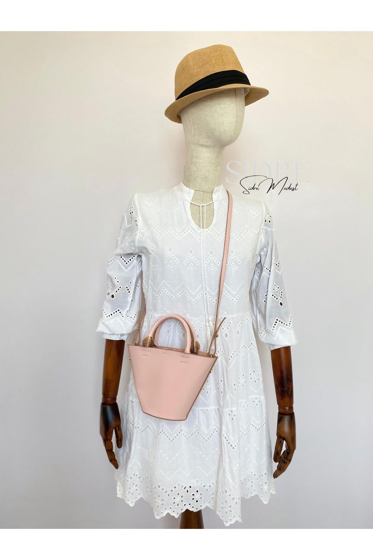 Elva Bucket Pembe Çanta