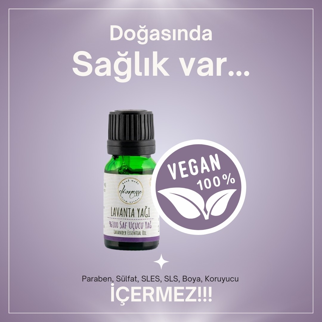 %100 Saf Lavanta Yağı 10 ml 