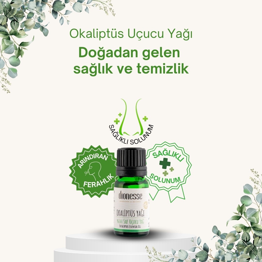 %100 Saf Okaliptüs Yağı 10 ml 