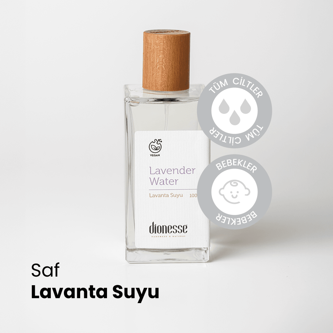 Yenileyici %100 Doğal Vegan Saf Lavanta Suyu - 100ml